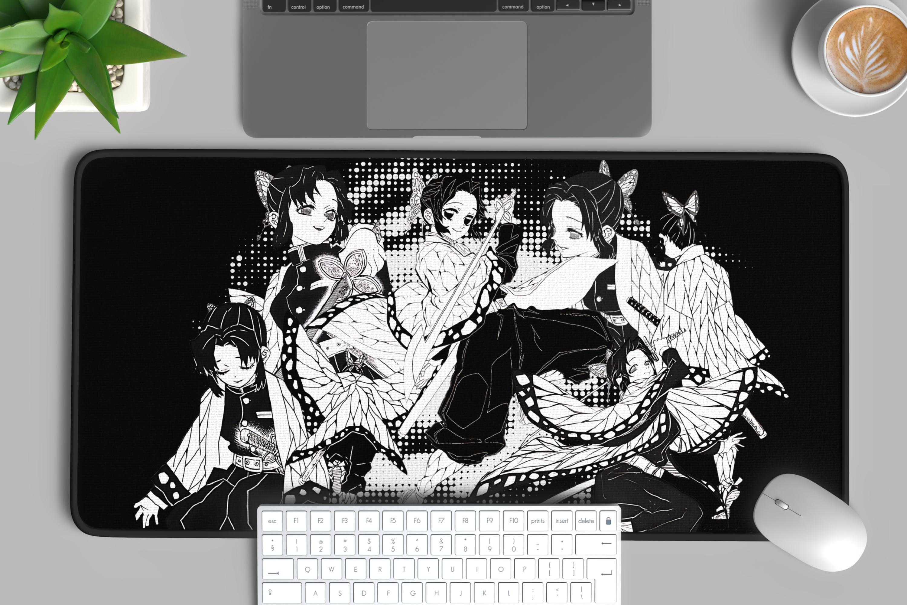 Shinobu Kocho demon Kimetsu no yaiba Anime Desk Mat