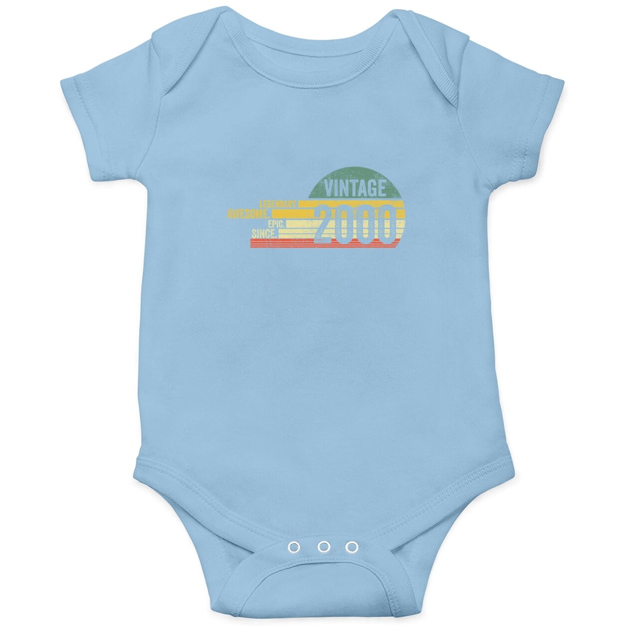 21 Year Old Legendary Vintage Awesome Birthday 2000 Baby Bodysuit