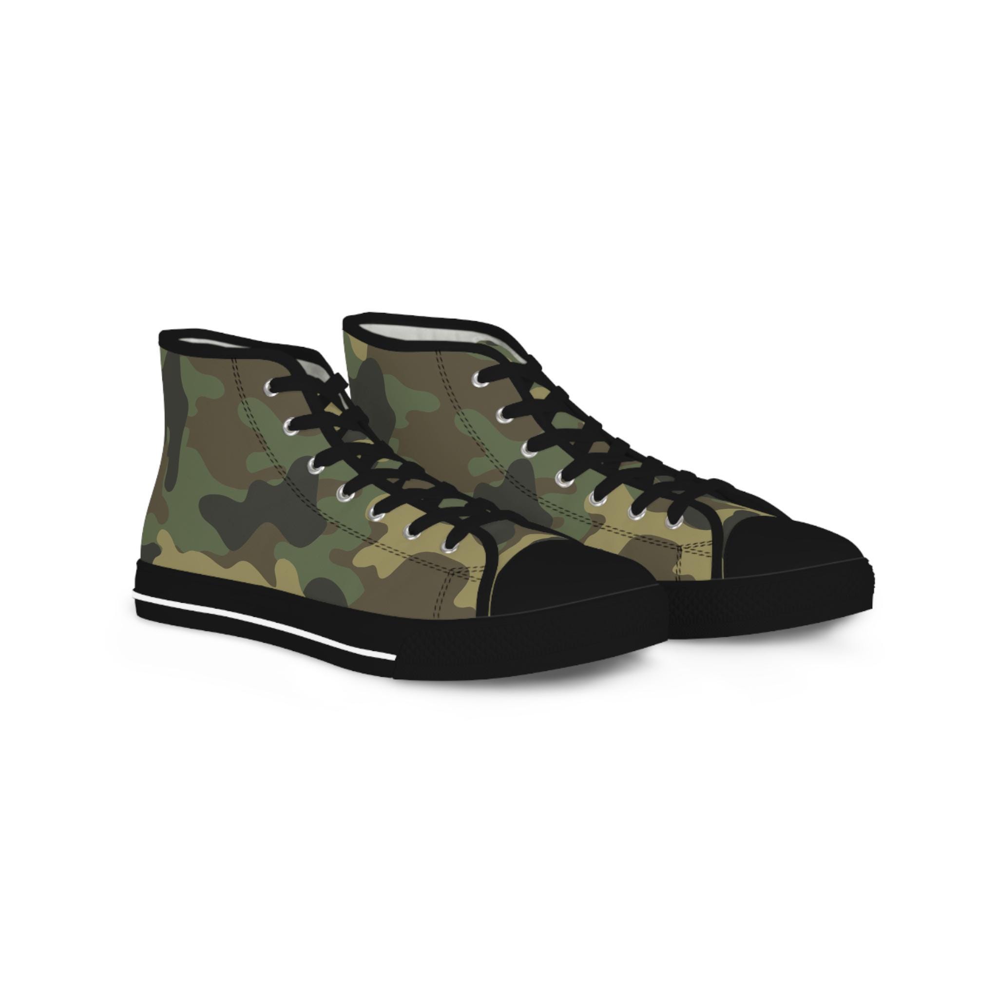 Camo High Top Sneakers