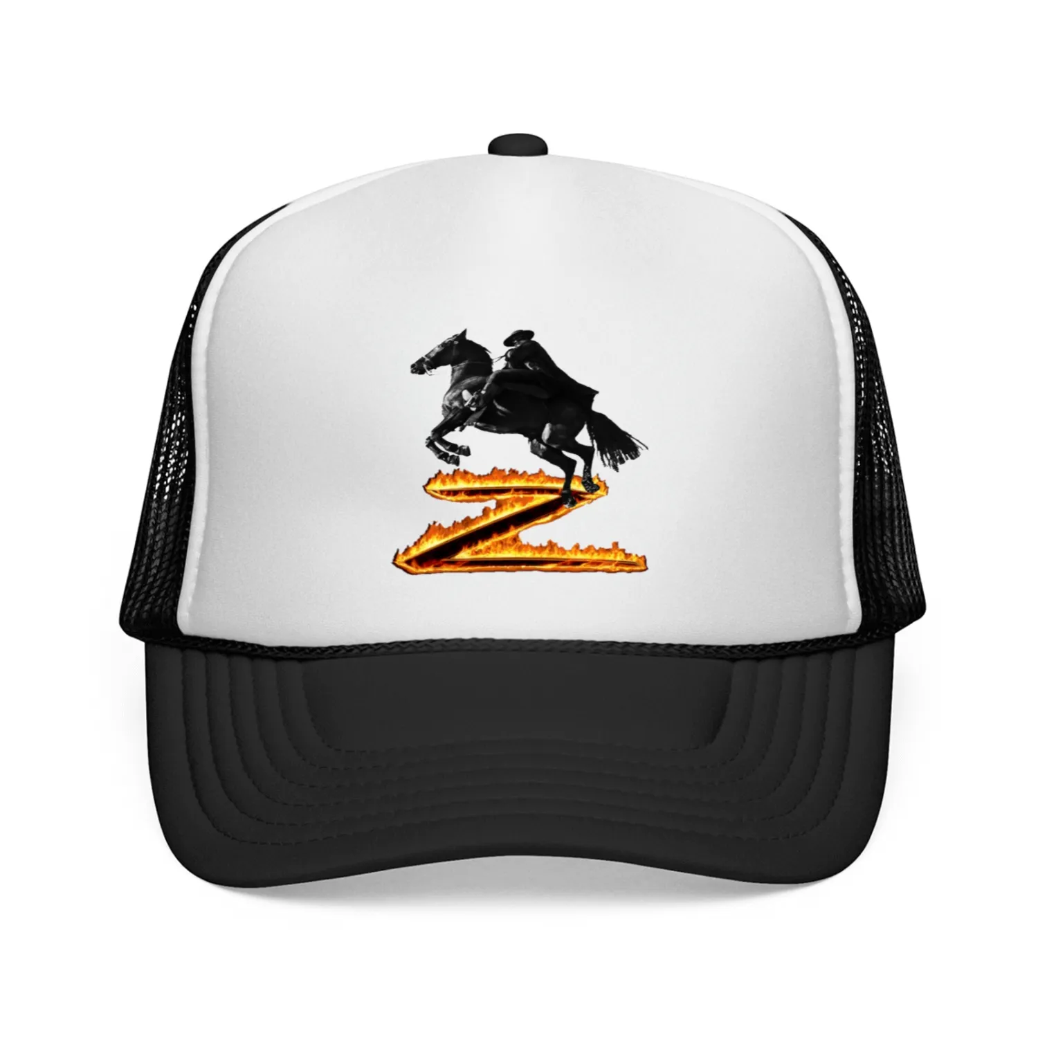 Vintage 1998 Zorro Movie, The Zorro Fan Art Trucker Caps