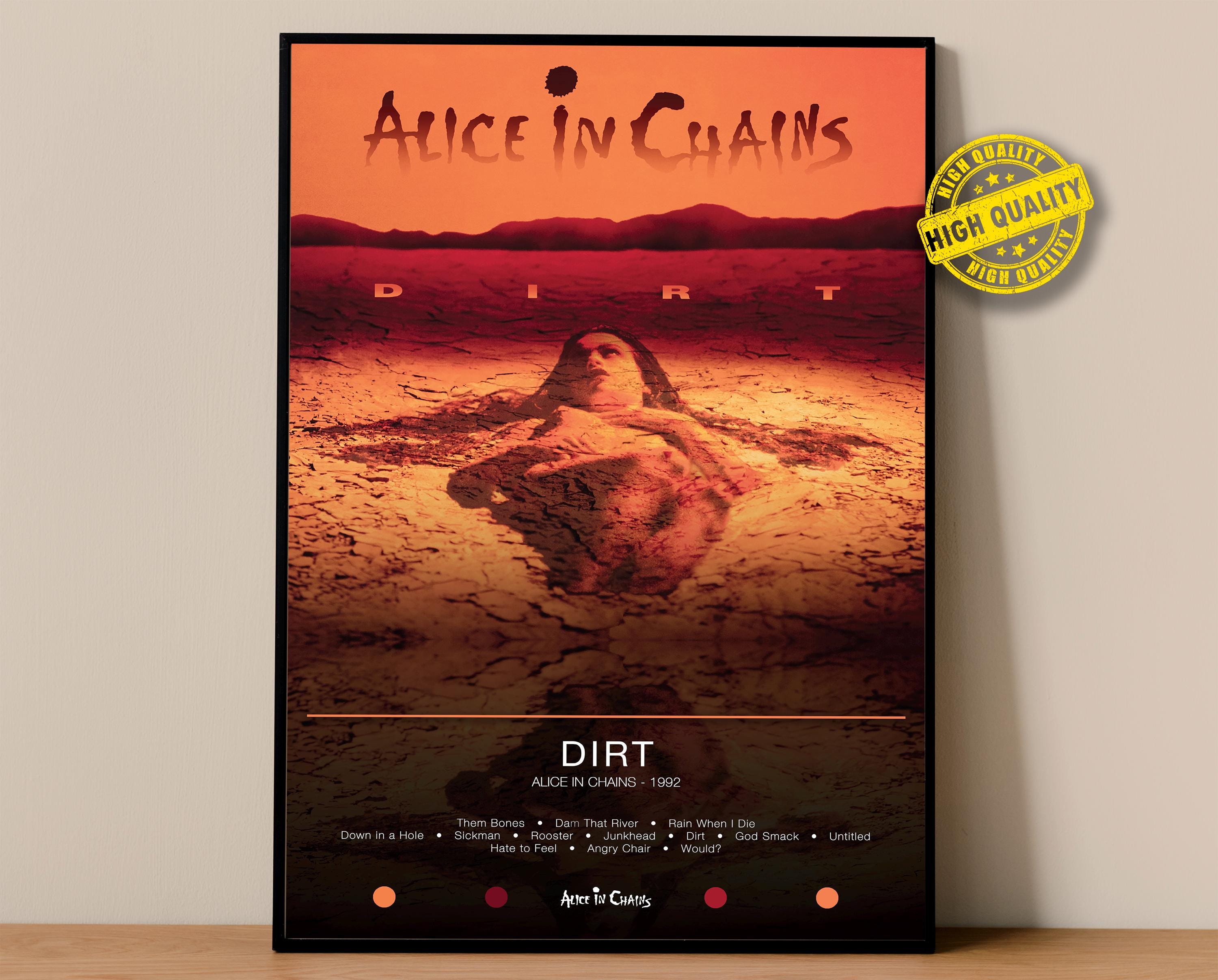 ALC Band Poster | Dirt Poster | Album Poster Prints | Wall Decor Posters