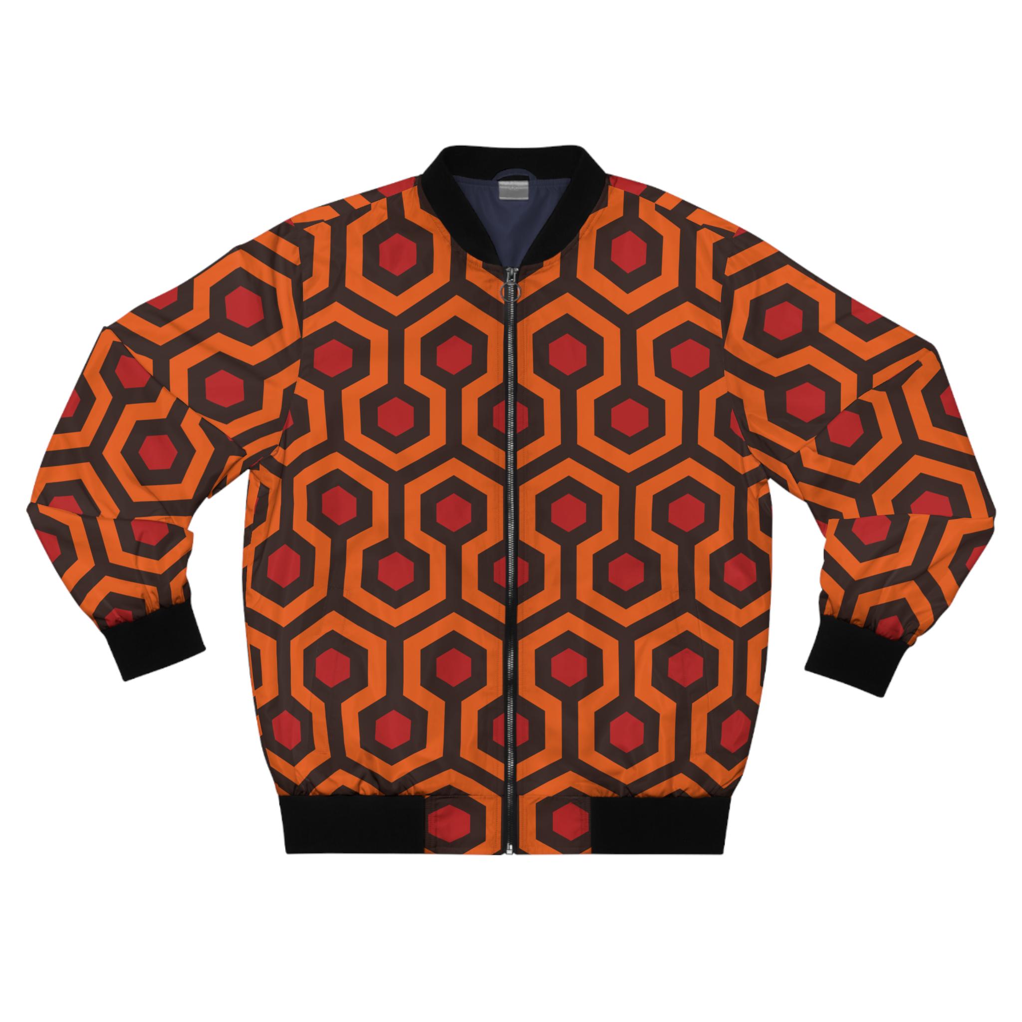 Men's Classic Horror Movie Jacket, The Overlook Men's Bomber Jacket, Men's Halloween Jacket