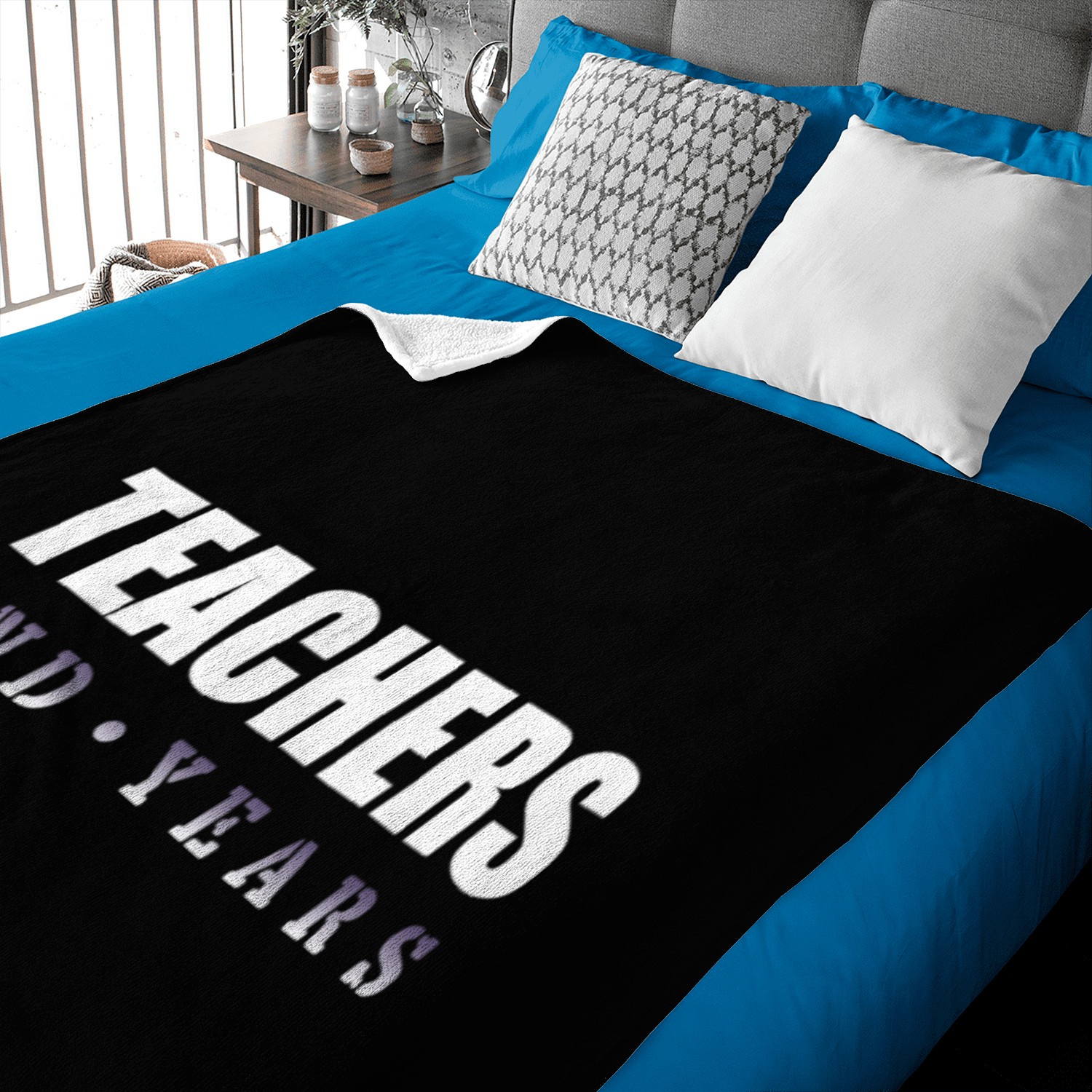 Teachers end year last day of school gift Baby Blankets