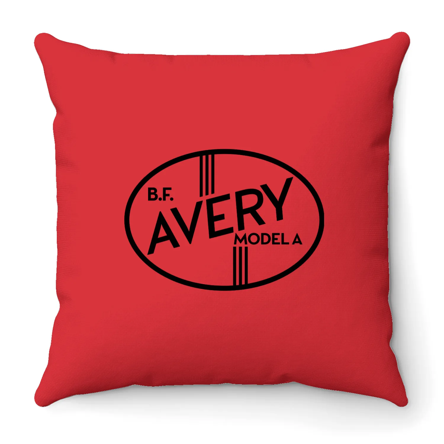 B.F. Avery Model A emblem - Autonaut.com Throw Pillows