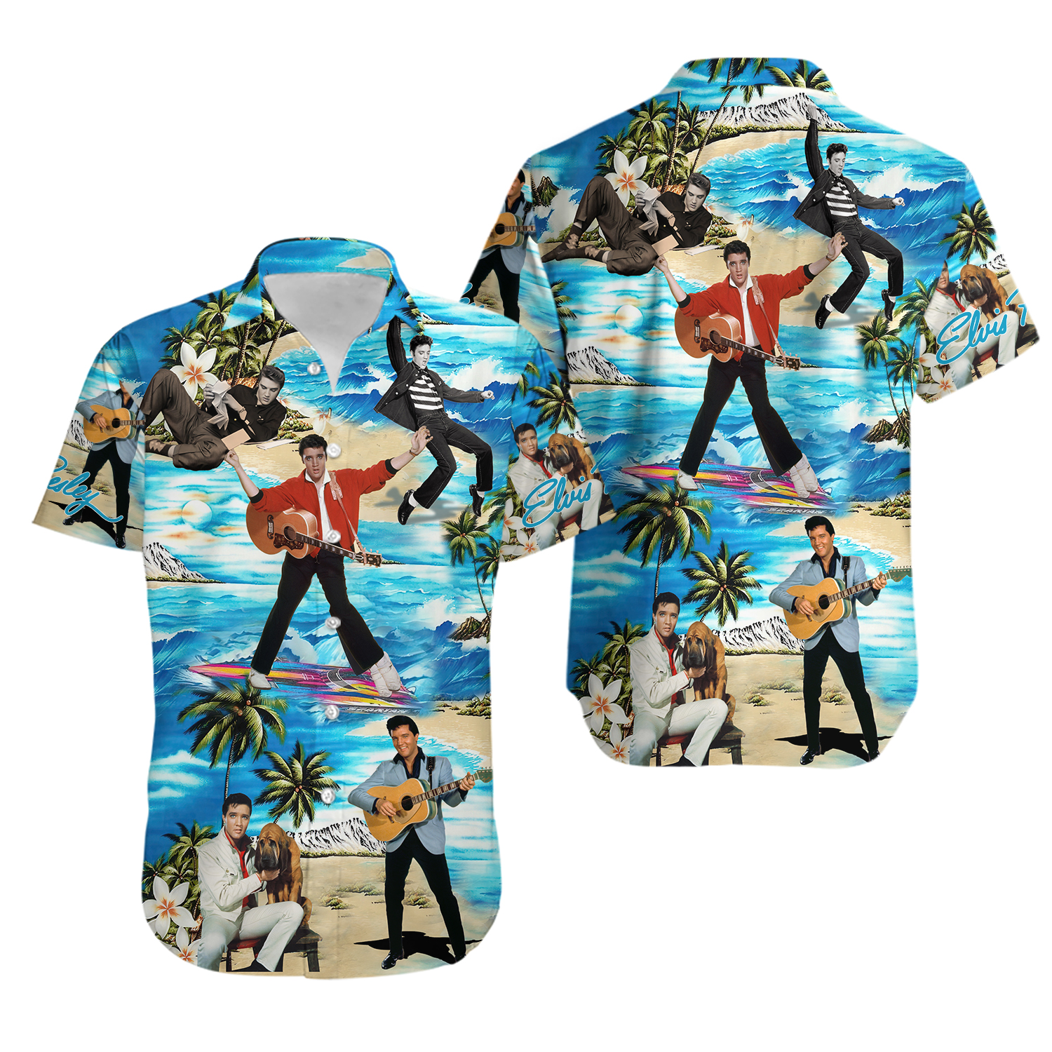 Elvis Hawaiian Shirt, Elvis Presley Vacation Shirt