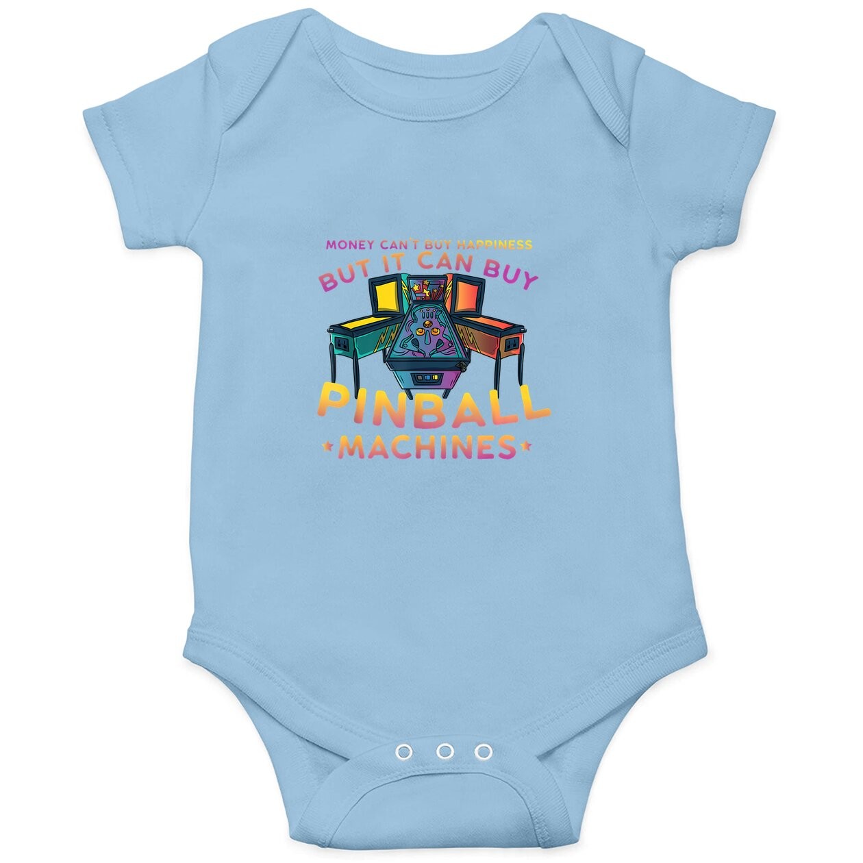 Retro Vintage Arcade Gift - Or Pinball Baby Bodysuit