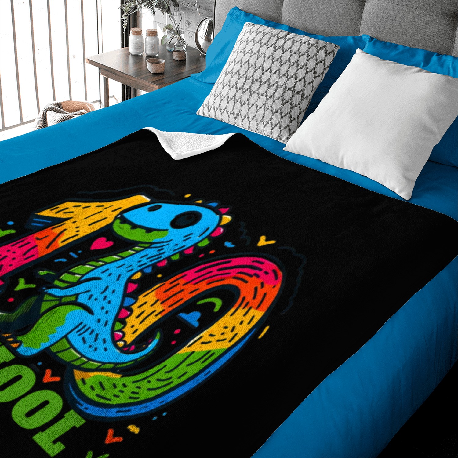 100 Days Of School Baby Blankets