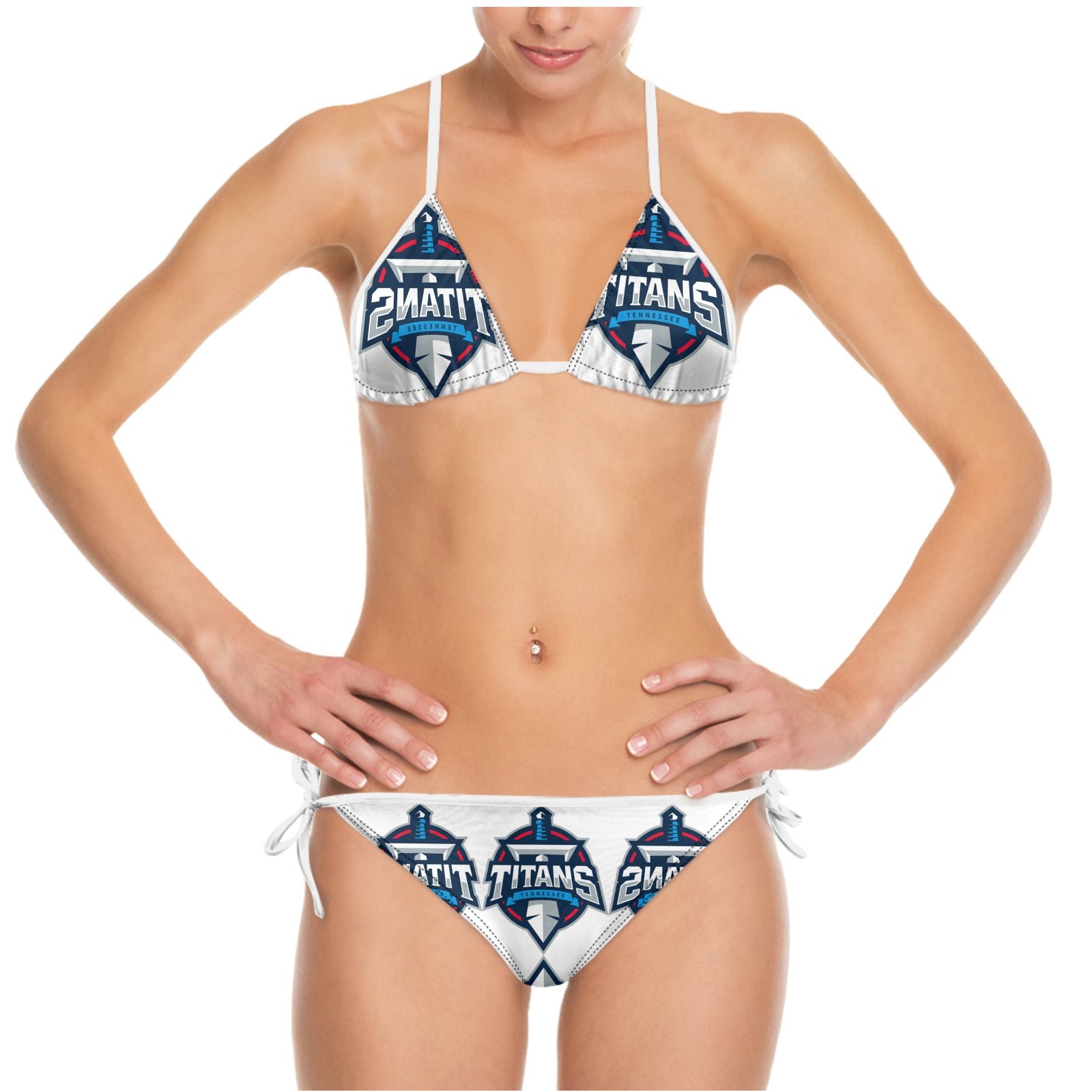 Tennessee Team Titans Summer Beach Women's Bikini Swimsuit