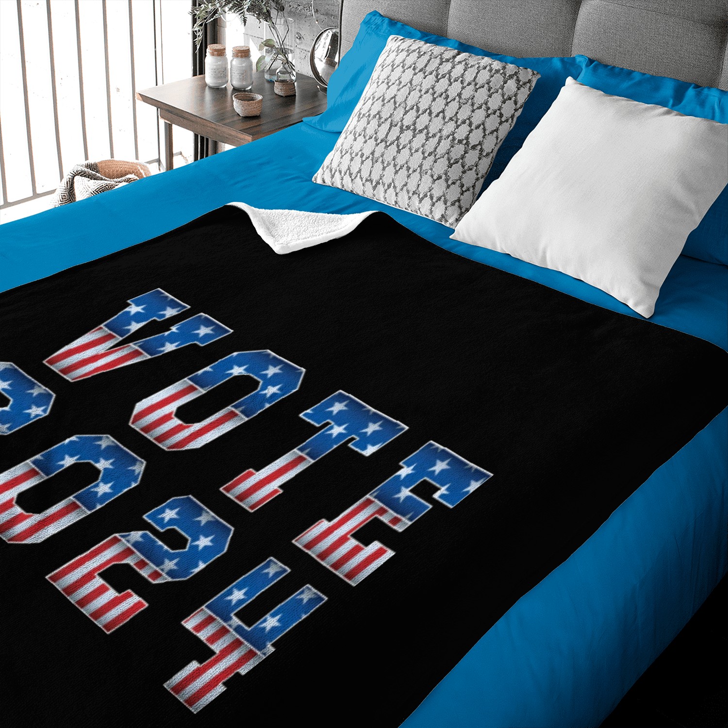 American Election - Vote 2024 Baby Blankets