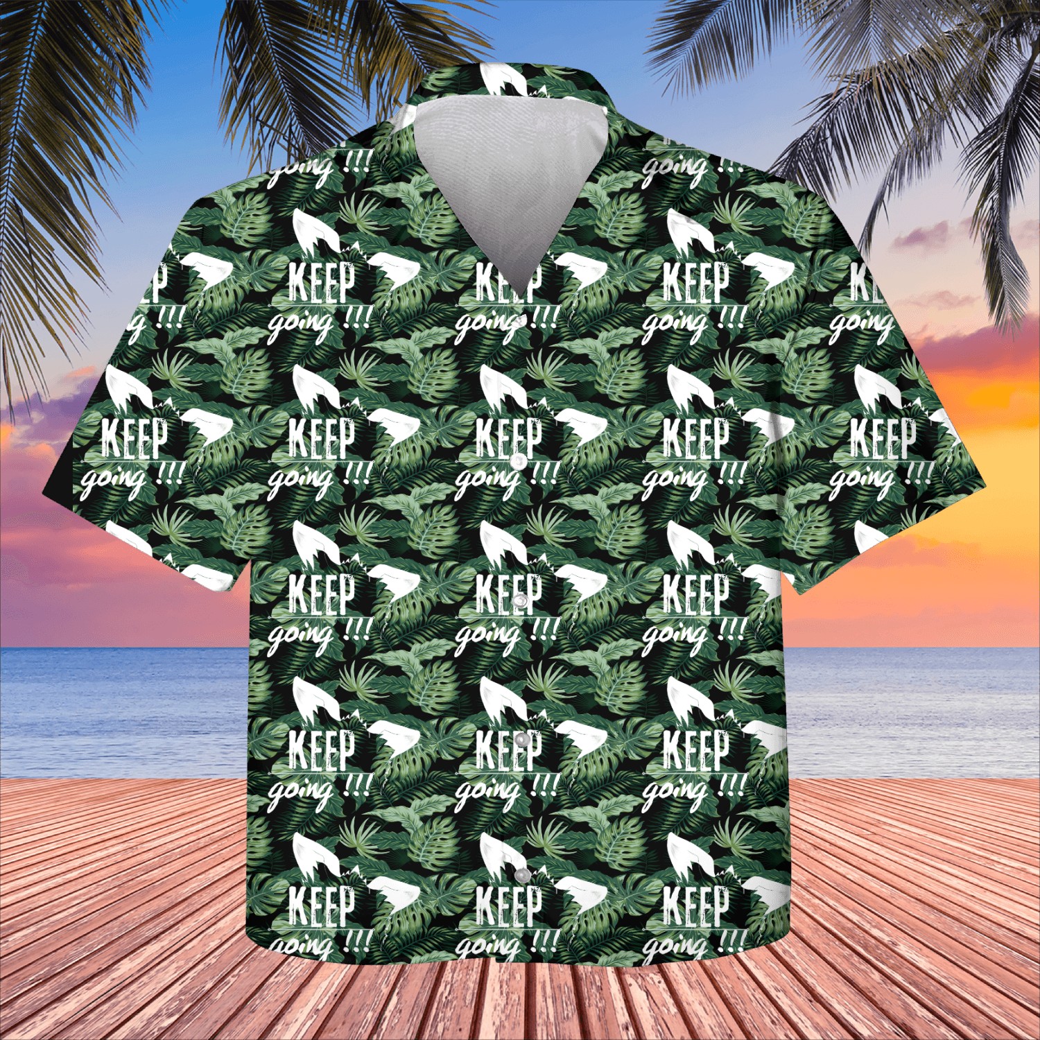 keep going ver2 Kids Hawaiians