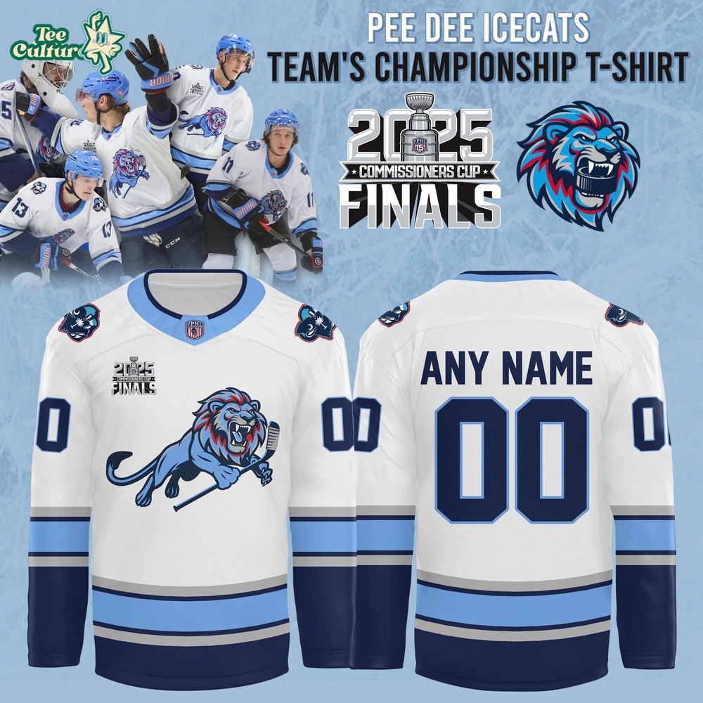 Pee Dee IceCats Men's Divisional Championship Hockey Jersey