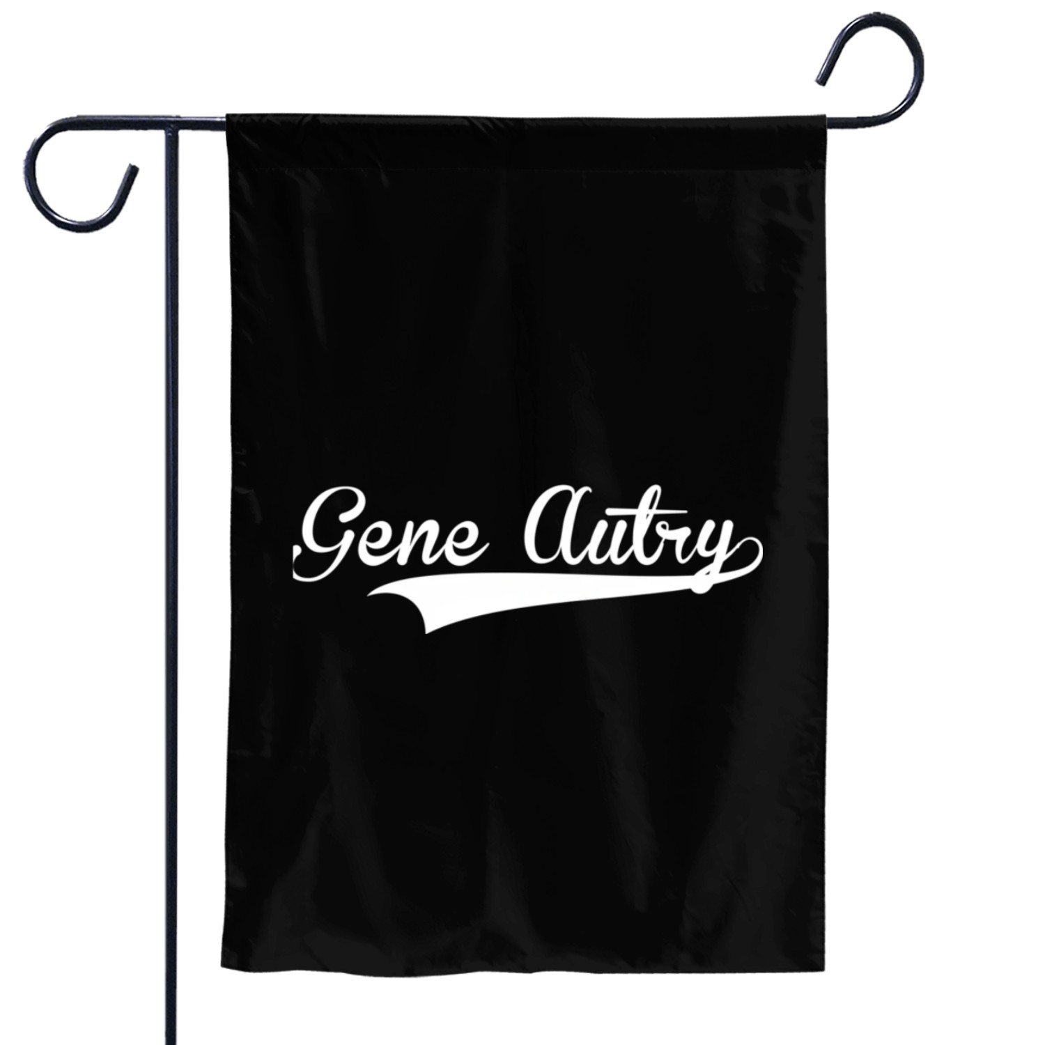 Gene Autry Baseball Font Garden Flags