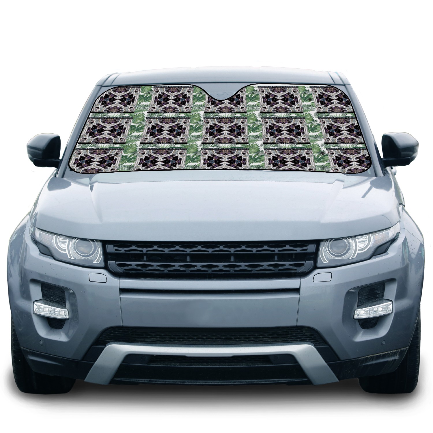 Symmetrized The Irony of Bsq's Negro Police Car Sun Shades
