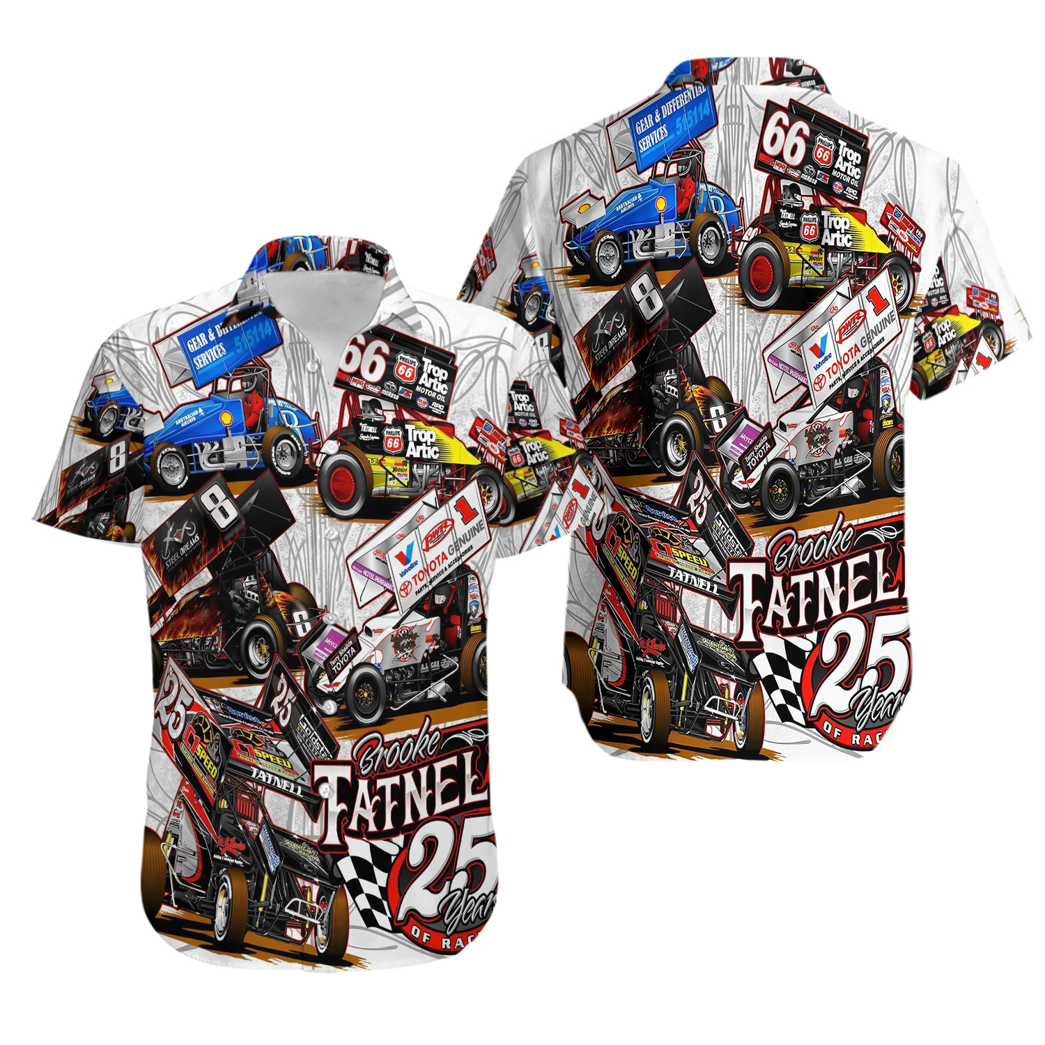 Sprint Car | Hawaiian Shirt
