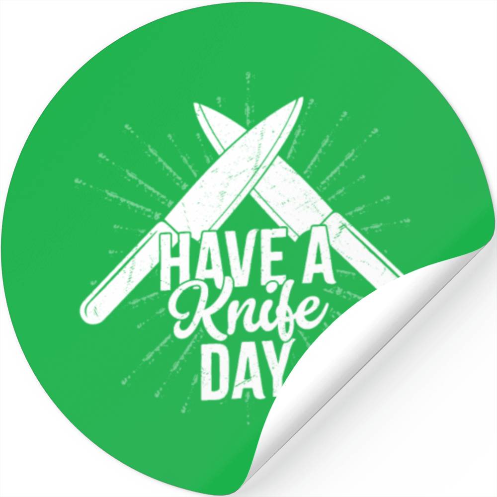 Have A Knife Day Hobby Knife Collector Stickers