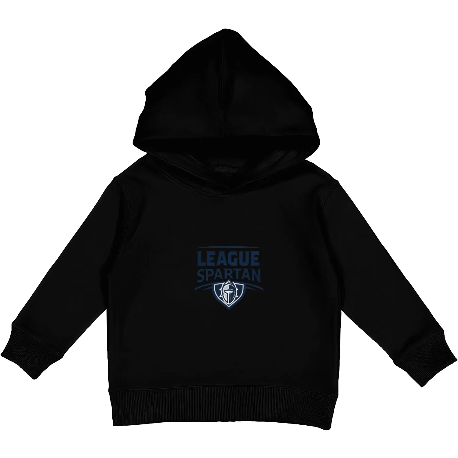 League Spartan Font – Bold Modern Design Style Kids Pullover Hoodies