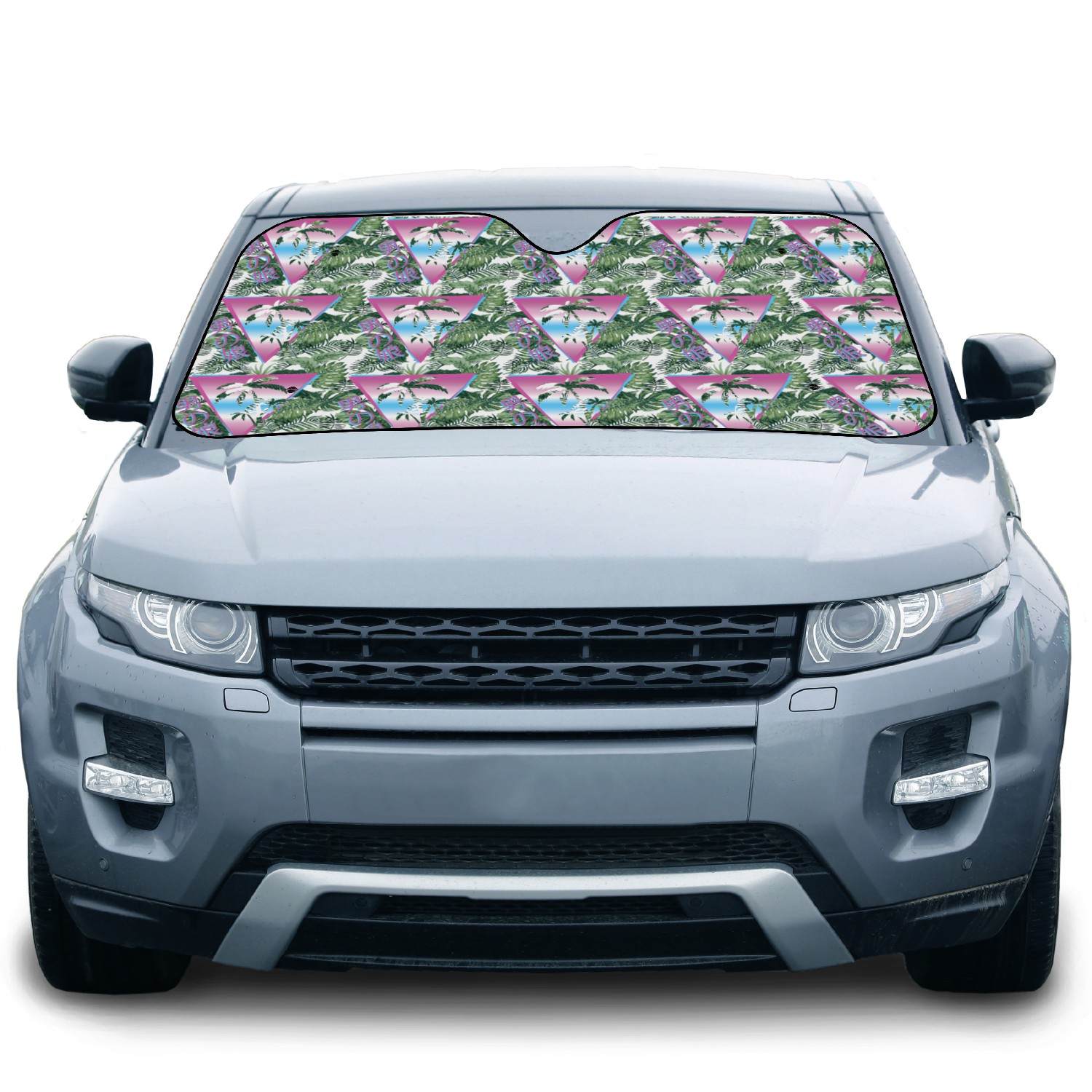 Femboy 80S 90S Palm Tree Japanese Vaporwave Aesthe Car Sun Shades