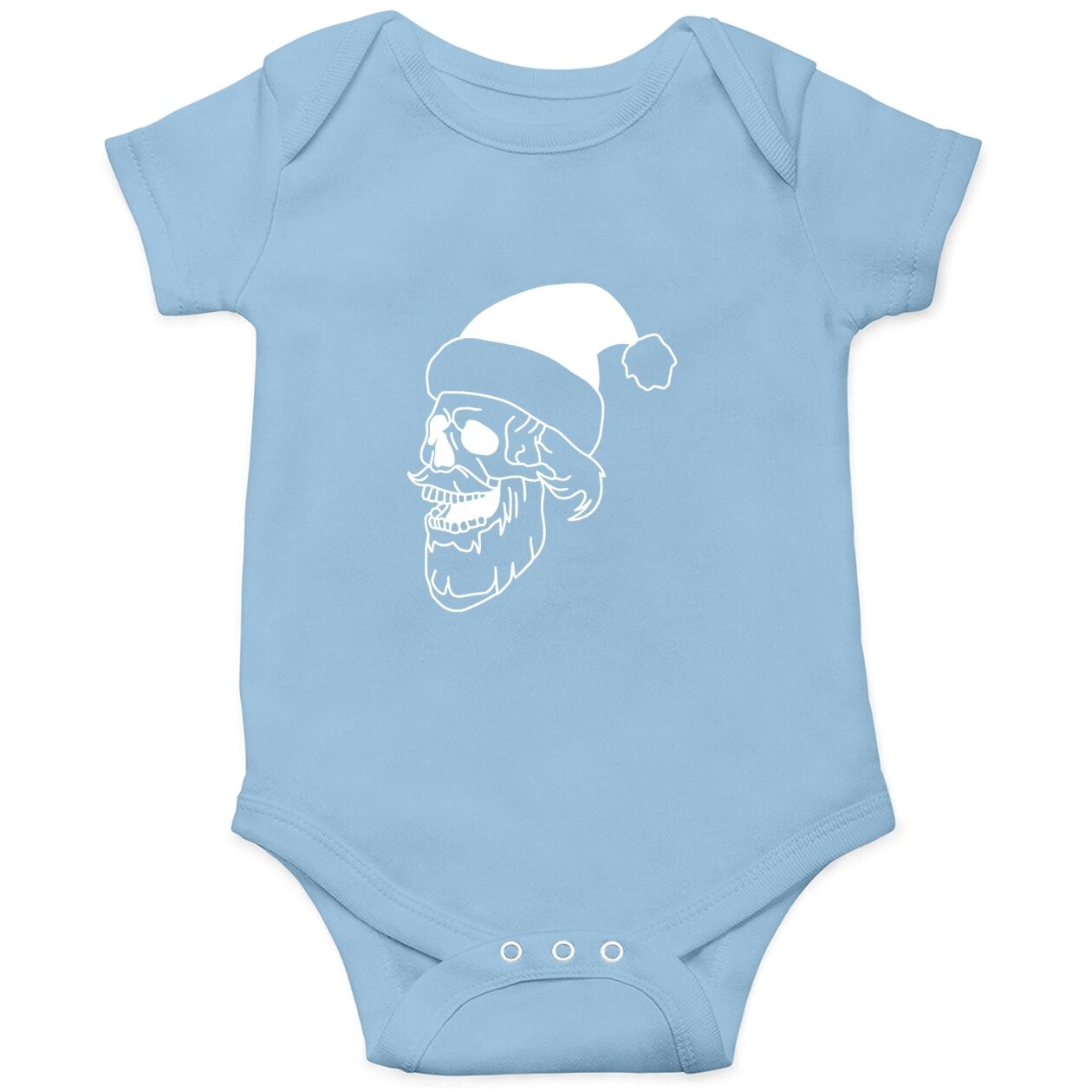 Christmas Skull Baby Bodysuit