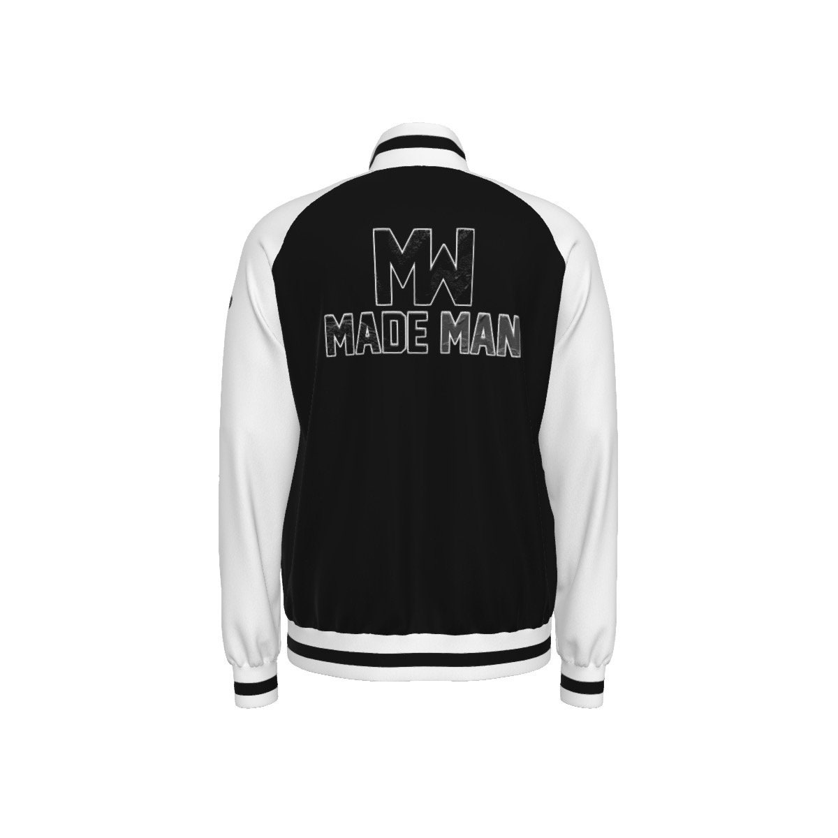 MADEMAN Men's Raglan-Sleeve Stand Collar Jacket