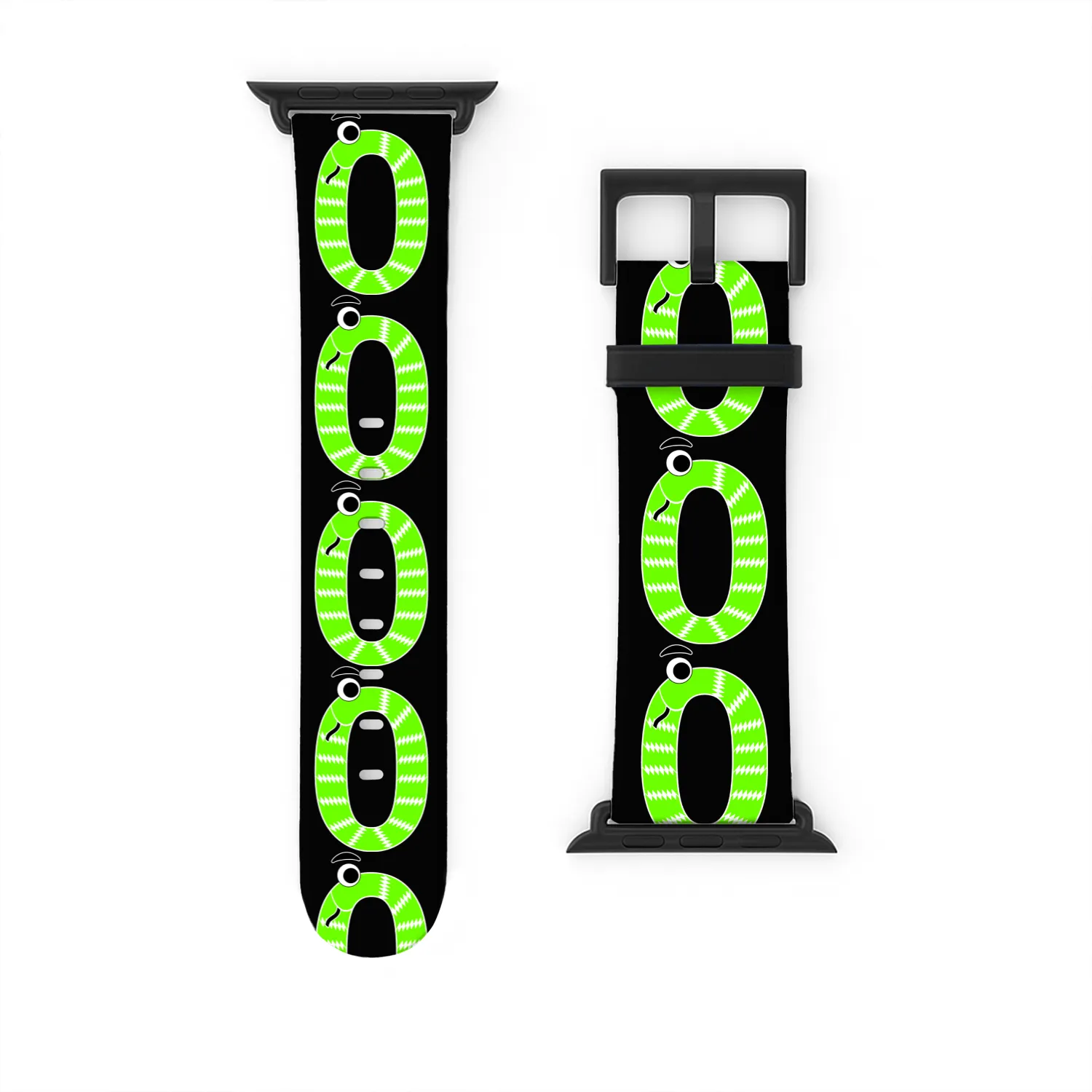 Number Zero 0 Children Birthday Learning Snake Watch Bands For Apple Watch