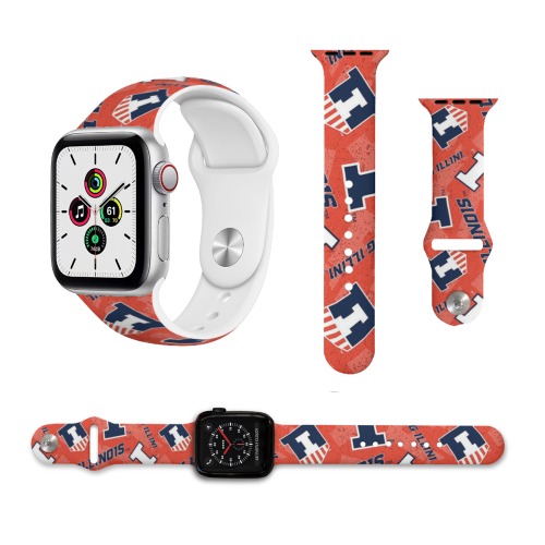 University of Illinois Watch Band for Apple Watch