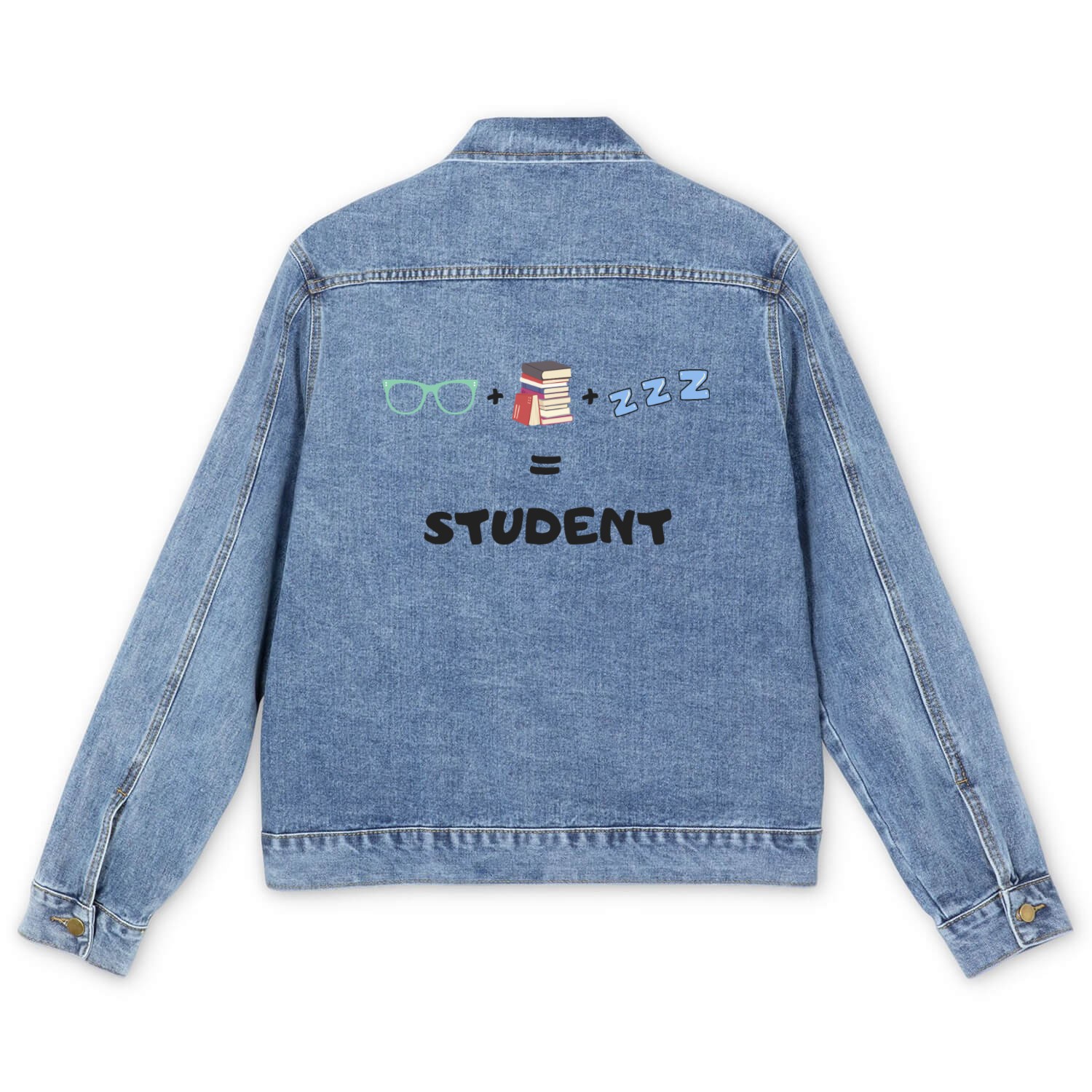 I'm a Student Men's Denim Jackets