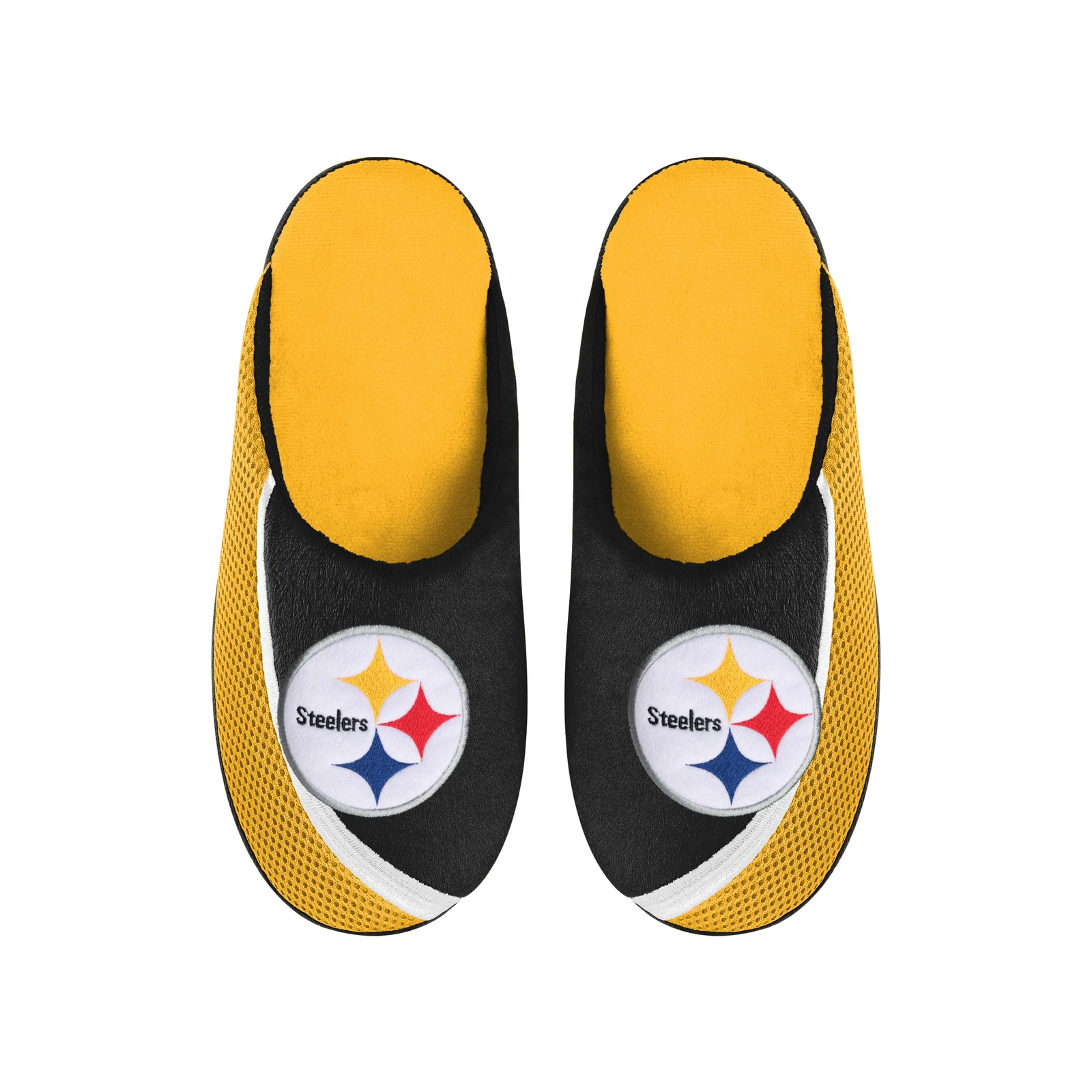 Pittsburgh Football Team Steeler Big Logo Color Edge Slippers