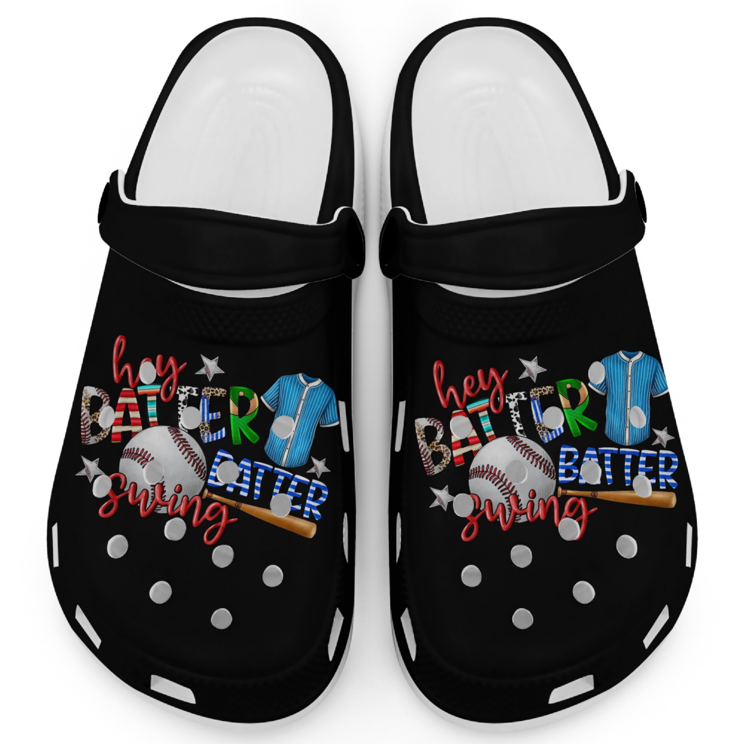 Hey Batter Batter Swing Clogs