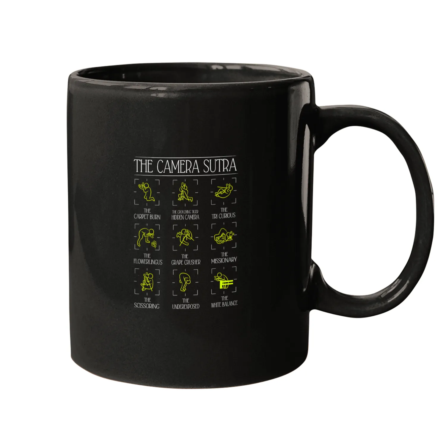 Photographer Job posing Gift Camera Up Mugs