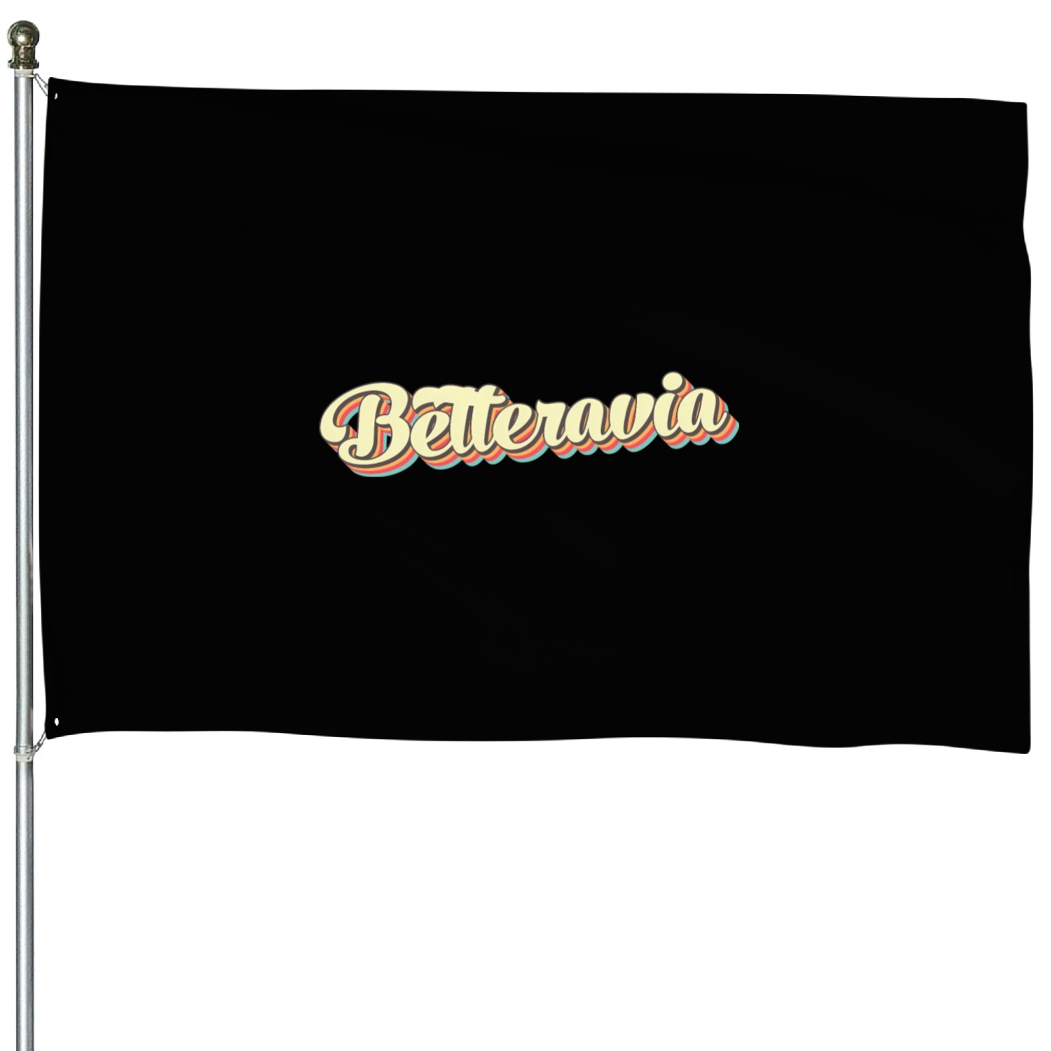 Betteravia Baseball Font House Flags