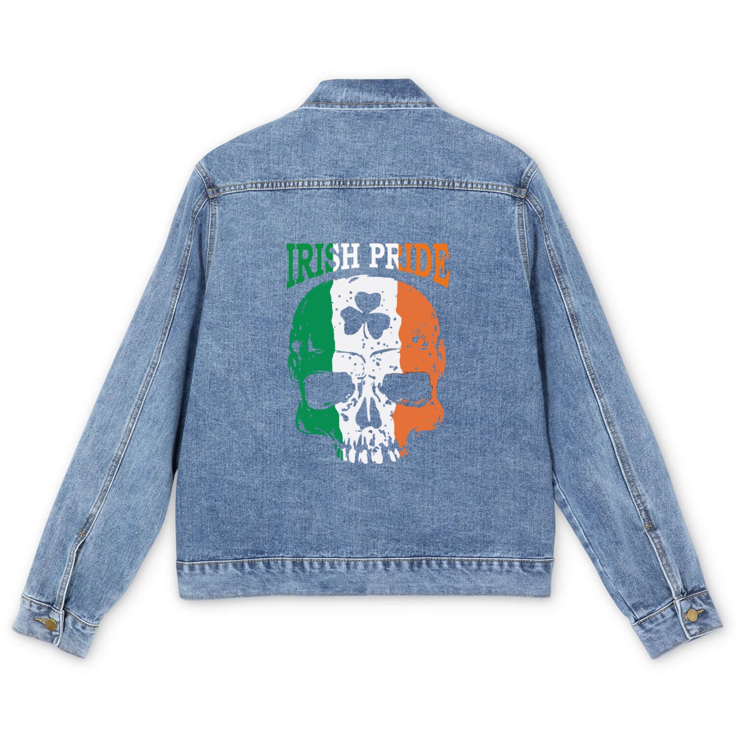 Irish Pride Proud Men's Denim Jackets
