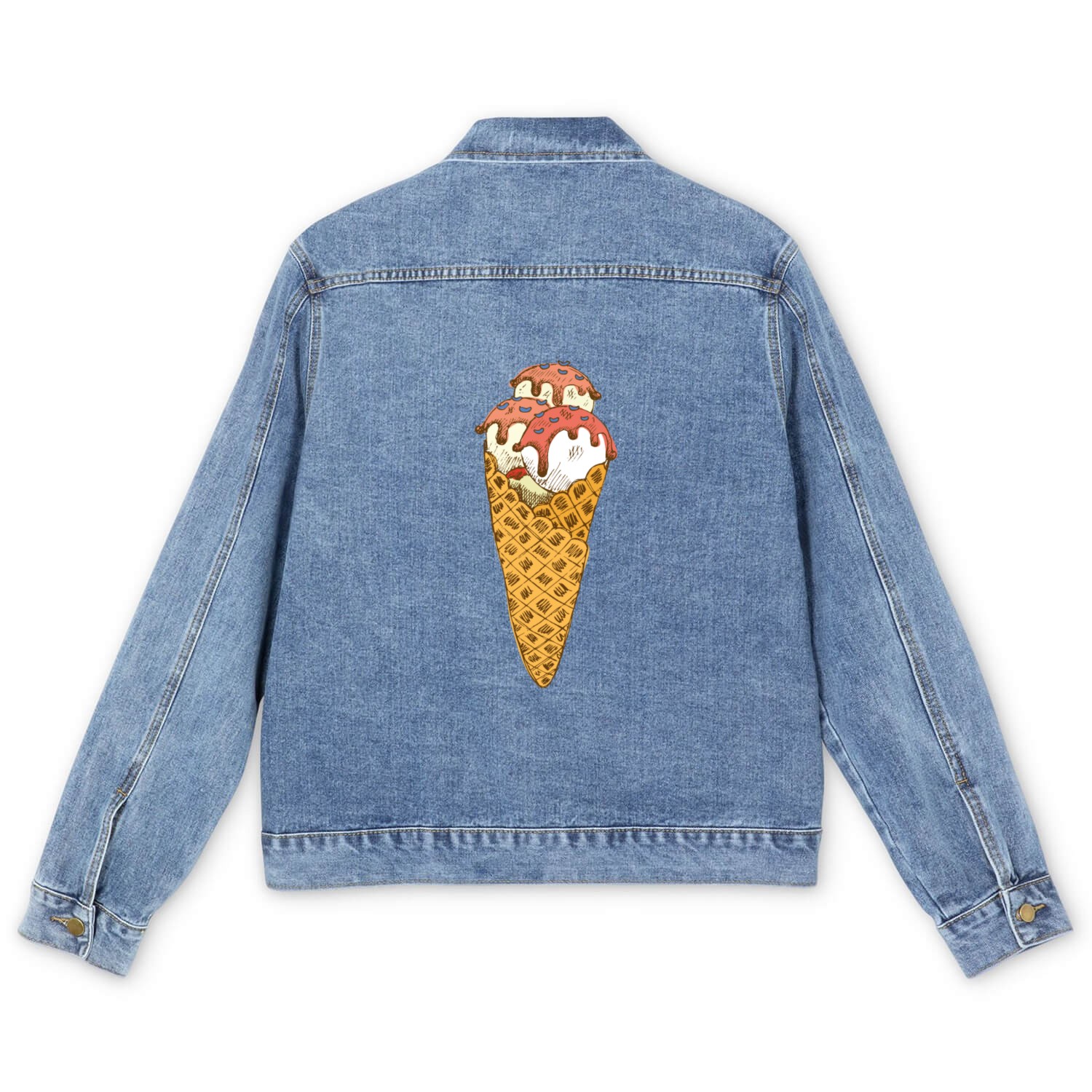 Ice Cream Men's Denim Jackets