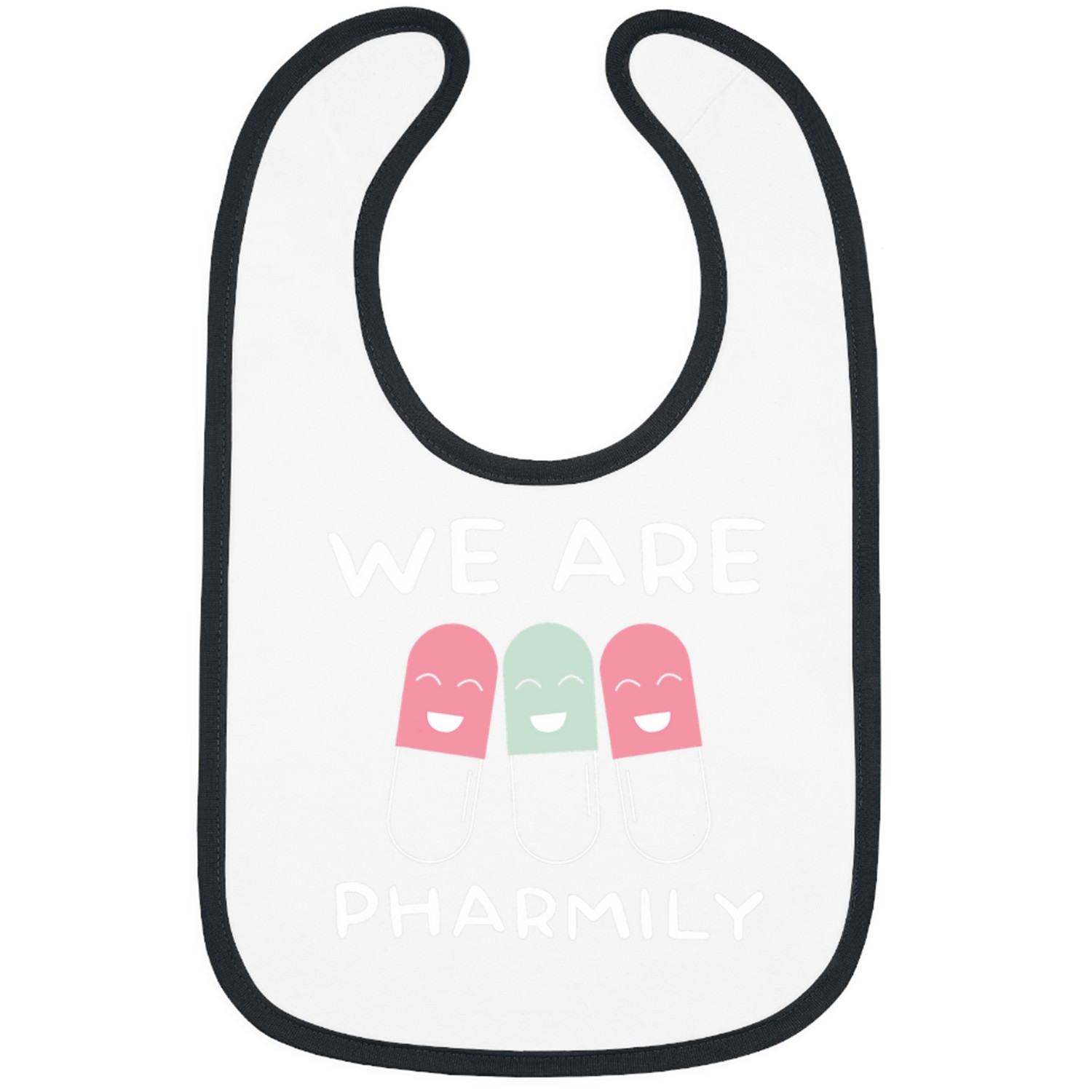 We Are Pharmily Pharmacy Pharmacist Bibs