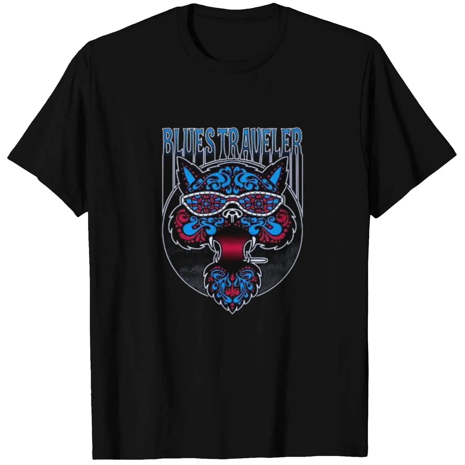 blues traveler cat T-shirt
