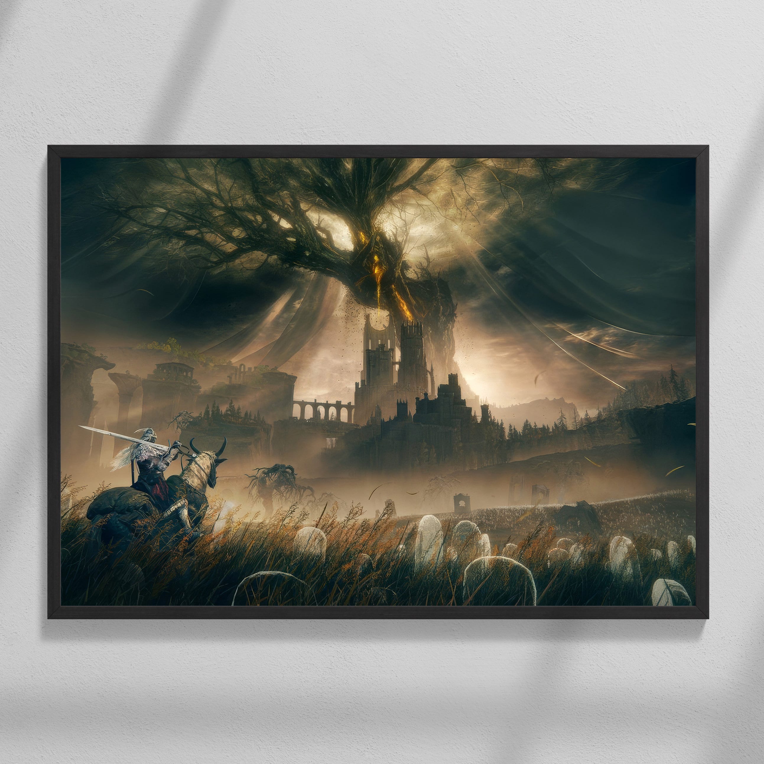 Elden Ring Erdtree Gaming Poster | Wall Art | Home Decor | Gaming Poster