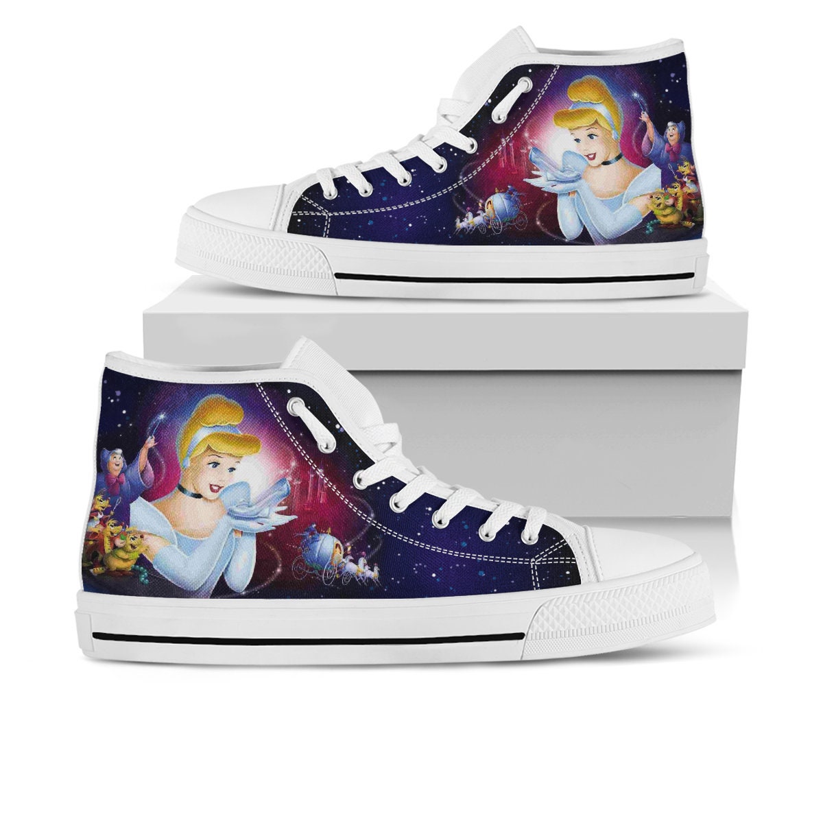 Lovely Cinde Shoes, Cinde High Top Sneakers, Comfortable Shoes for Men, Women, Trending Street Styles
