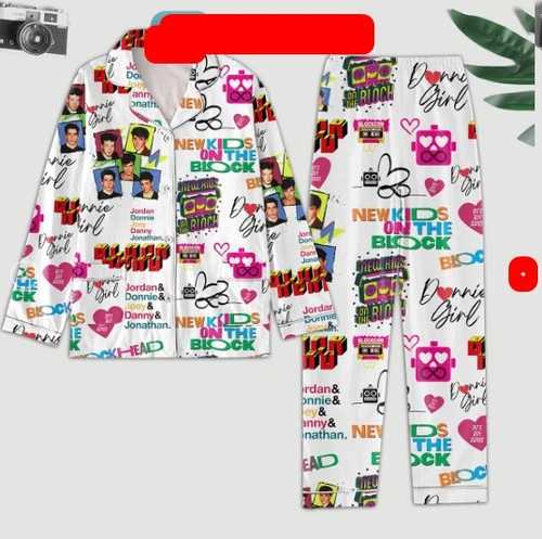 NK on The Block Fan Pajamas Set