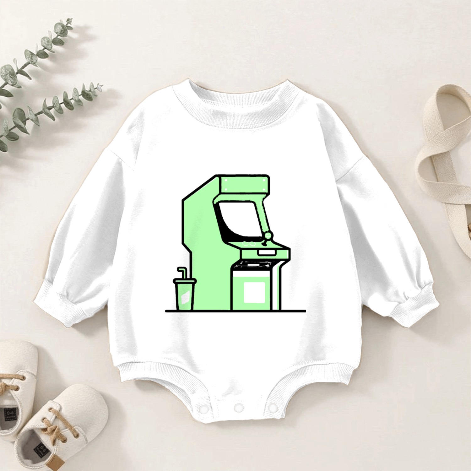 Cool is game Baby Romper Sweatshirts