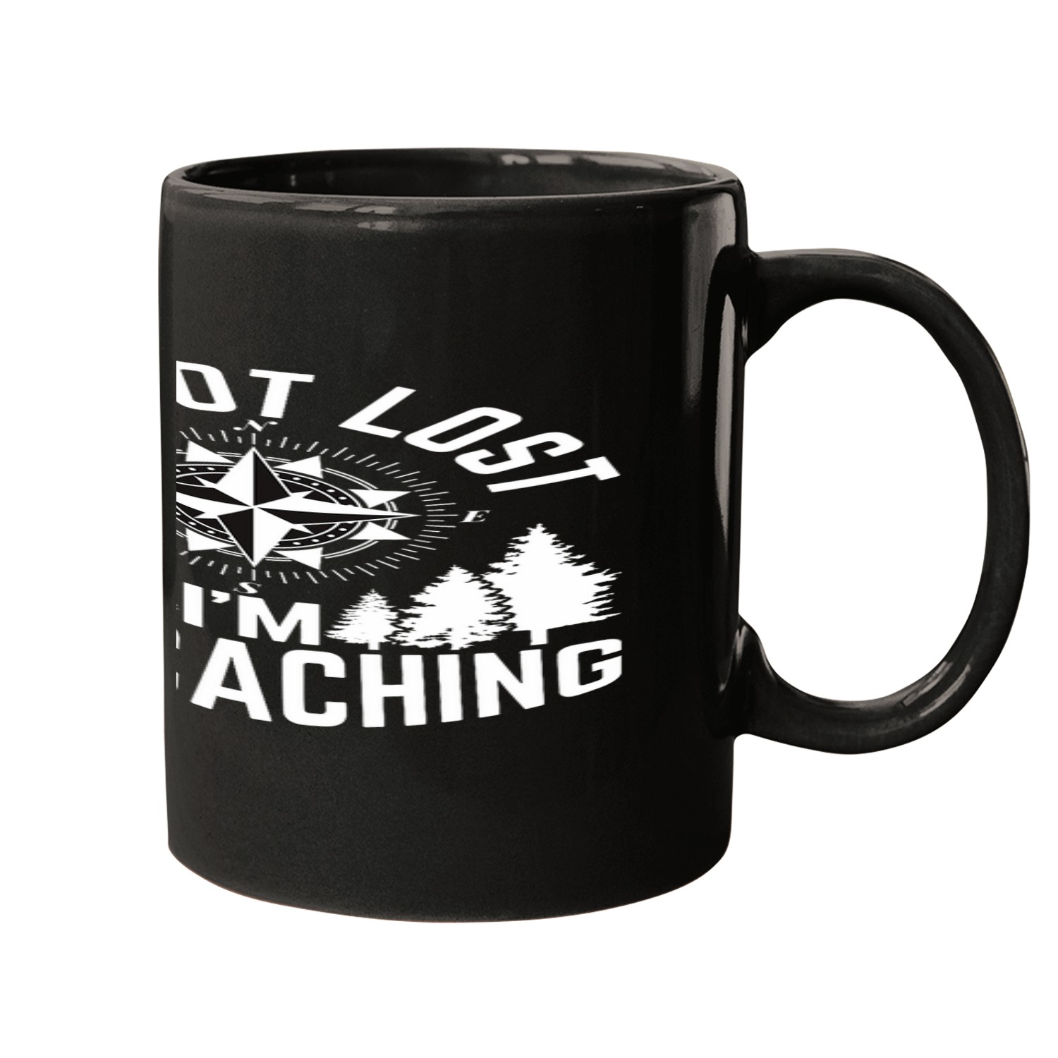 Im Not Lost Im Geocaching Geocacher Treasure Hunt Pride Mugs