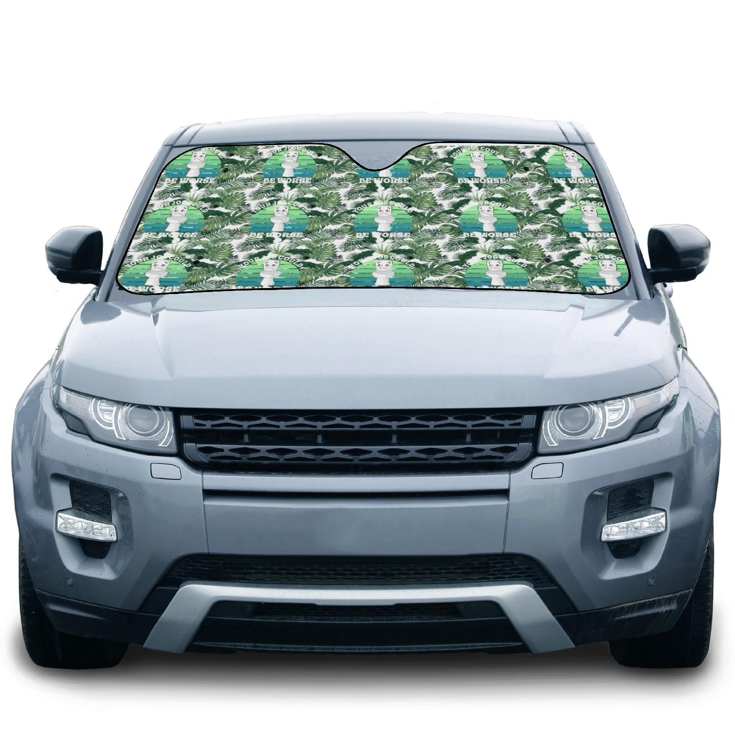 Your Job Could Be Worse Toilet Paper Workplace Car Sun Shades