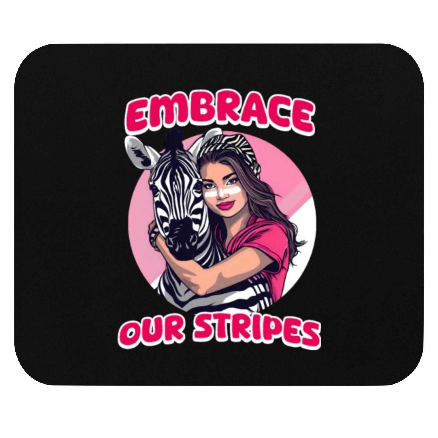 Ehlers Danlos Embrace Our Stripes Mouse Pads