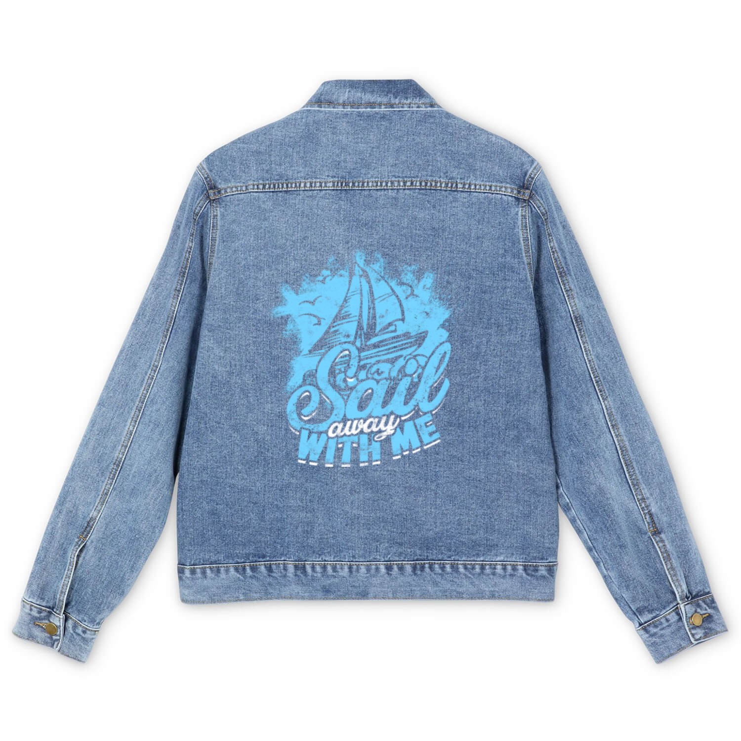 Sail away with me - Cruise Men's Denim Jackets