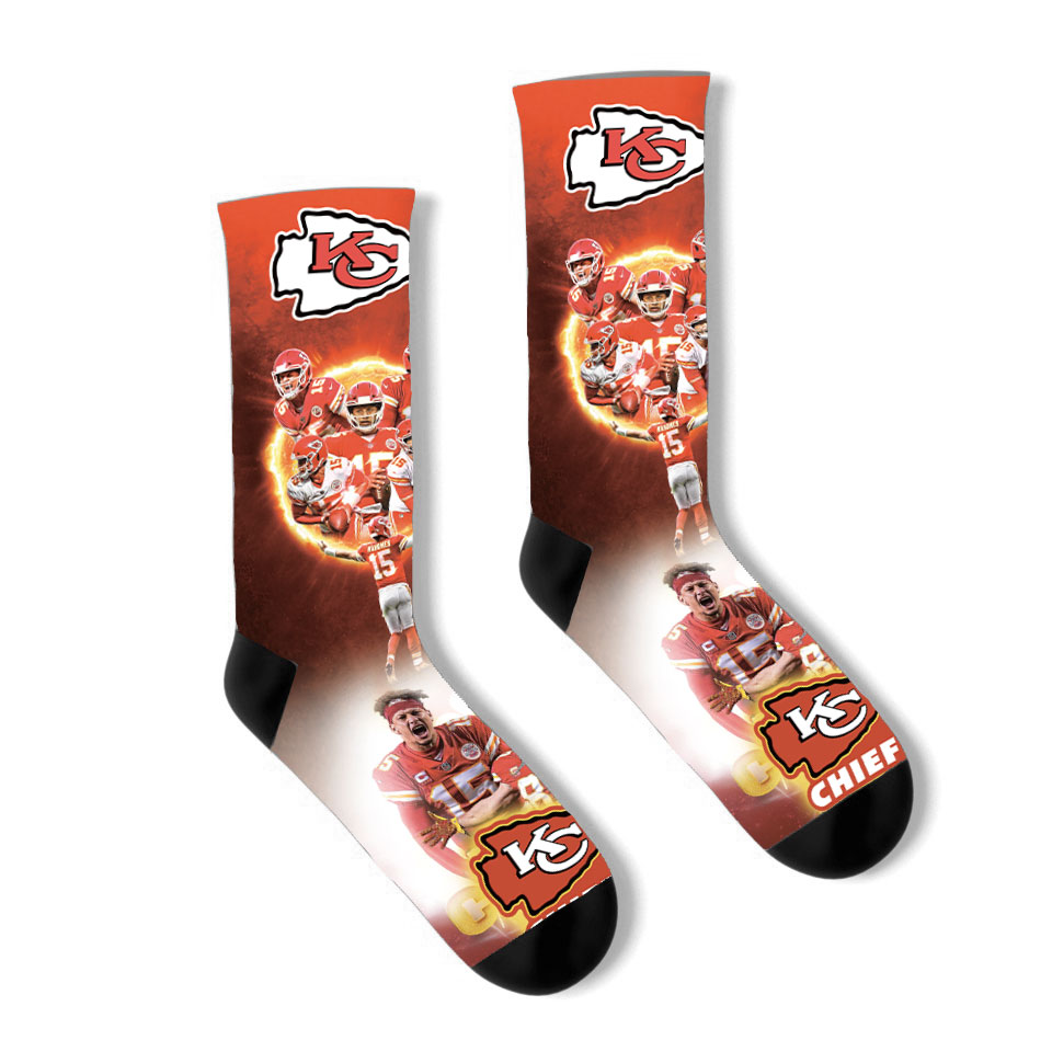 KC Chiefs 2 Socks