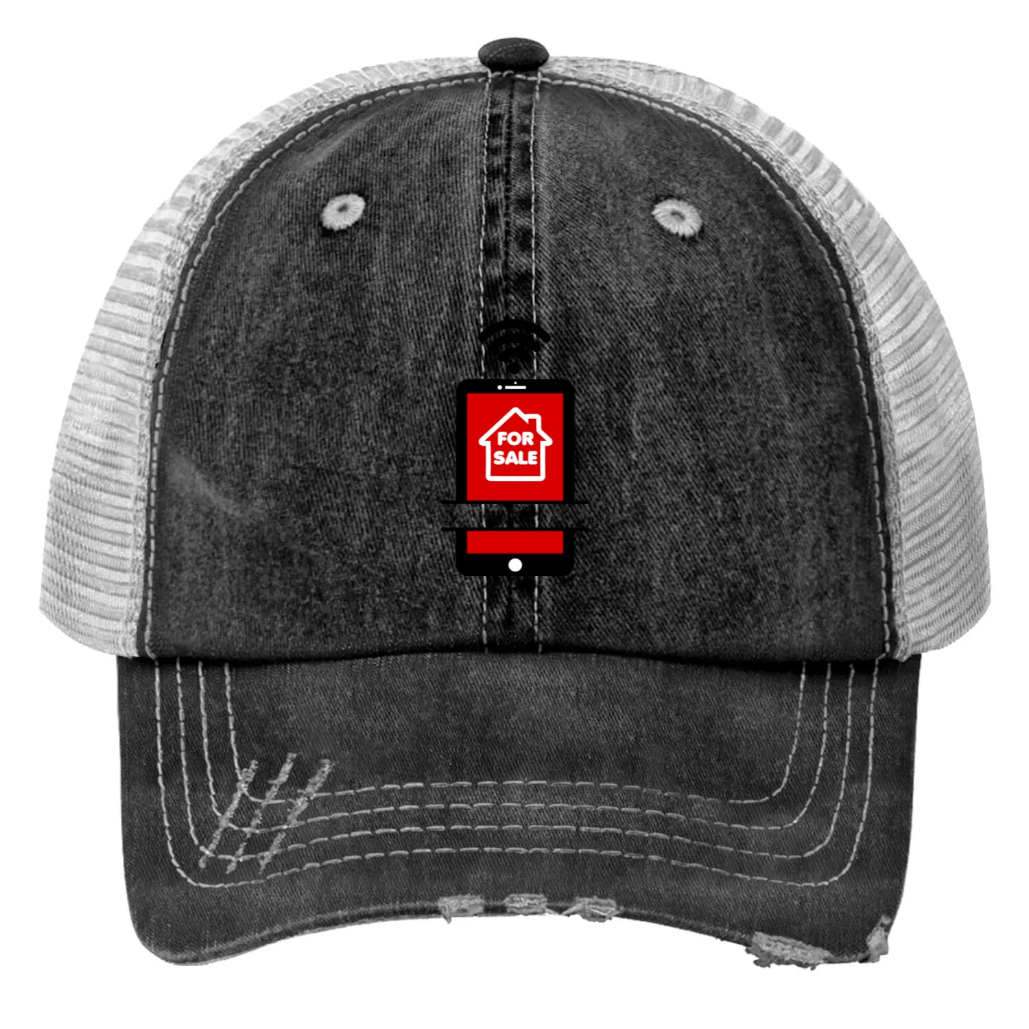 Call me telephone house for sale Print Trucker Hats