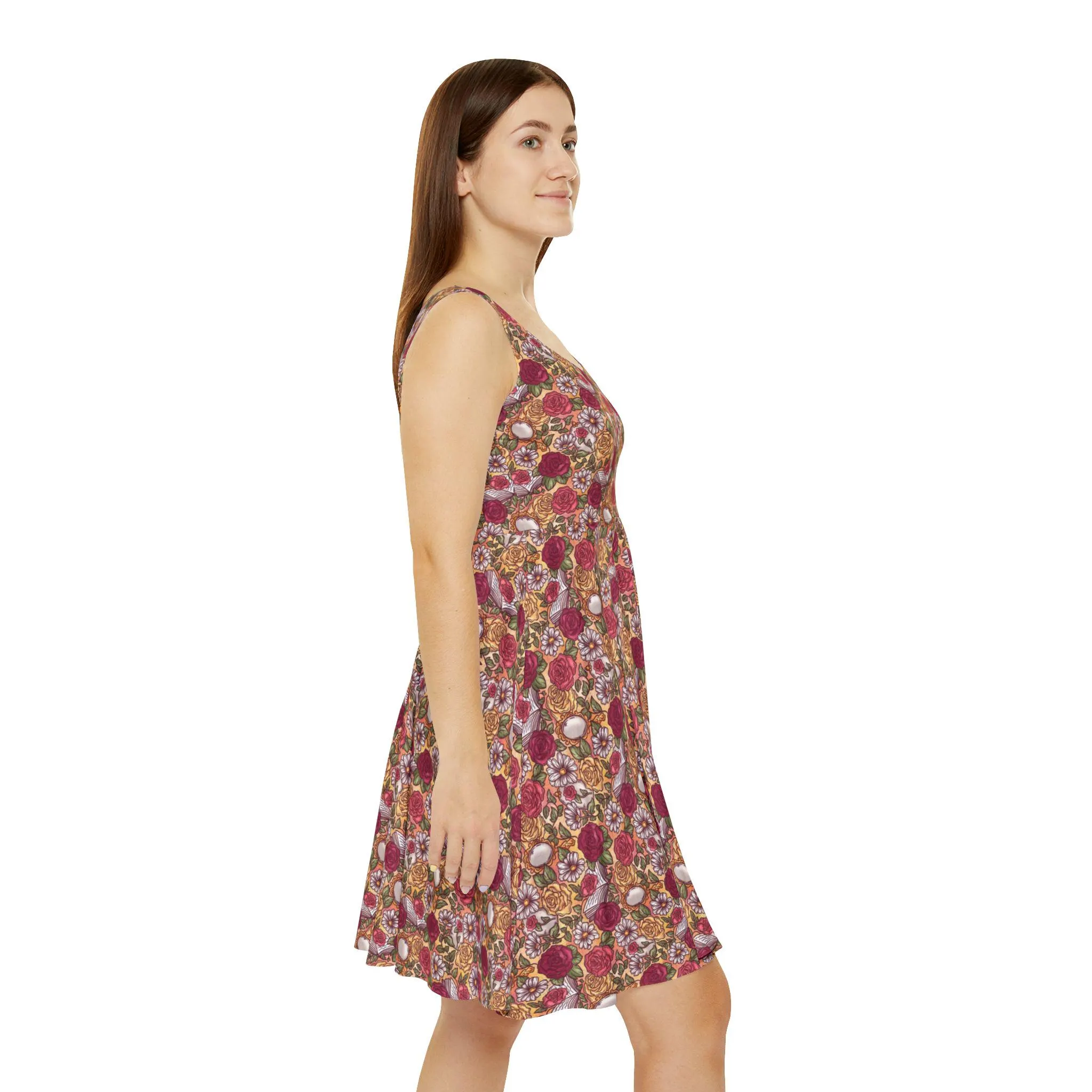 Fairytale Florals Women's Skater Dress