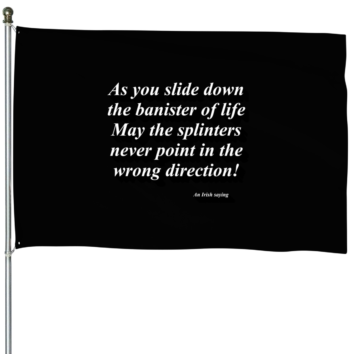 Irish saying House Flags