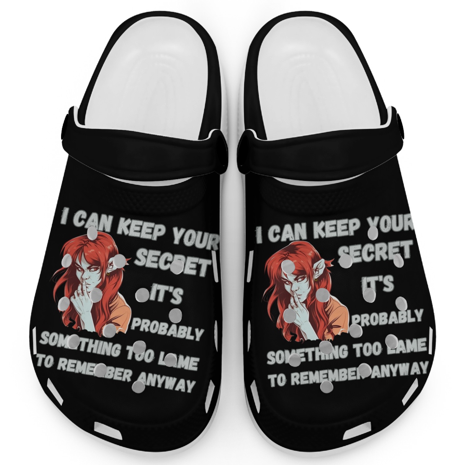 Keep A Secret, Too Lame To Remember Clogs