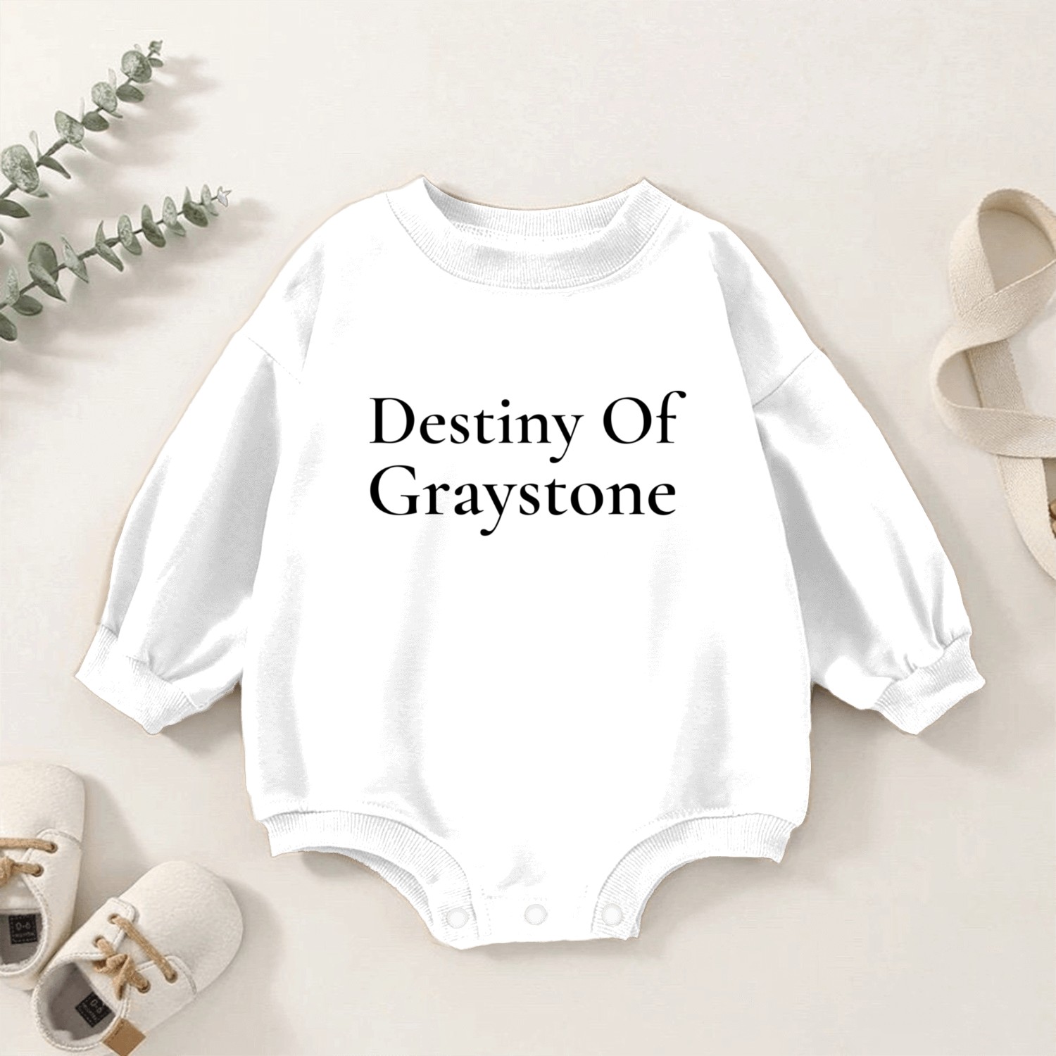 Destiny Of Graystone Baby Romper Sweatshirts