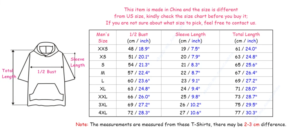 demon Kimetsu no Yaiba Kamado Tanjirou neko Short Sleeve Hoodie Shirt