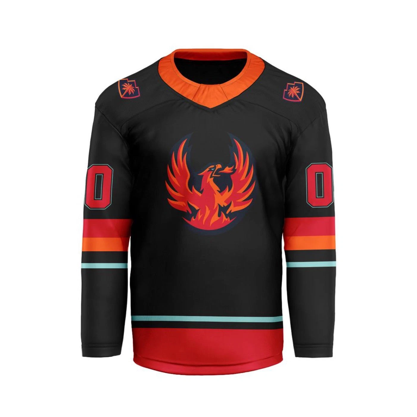 Personalized Coachellla Valley Firebirds Home Hockey Jersey Men's Fan Gear